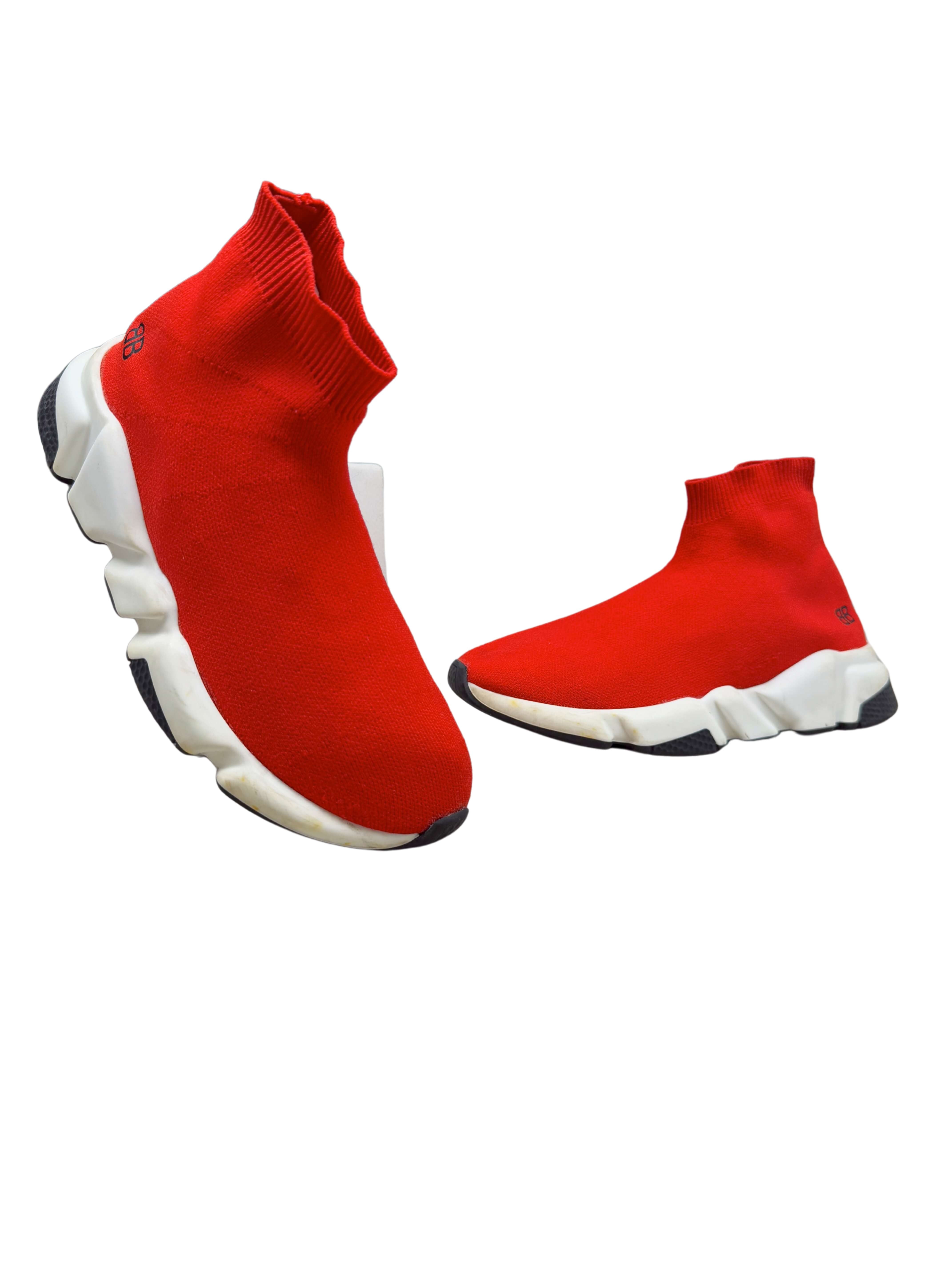 WOMEN'S - Balenciaga Speed Trainers - Red
