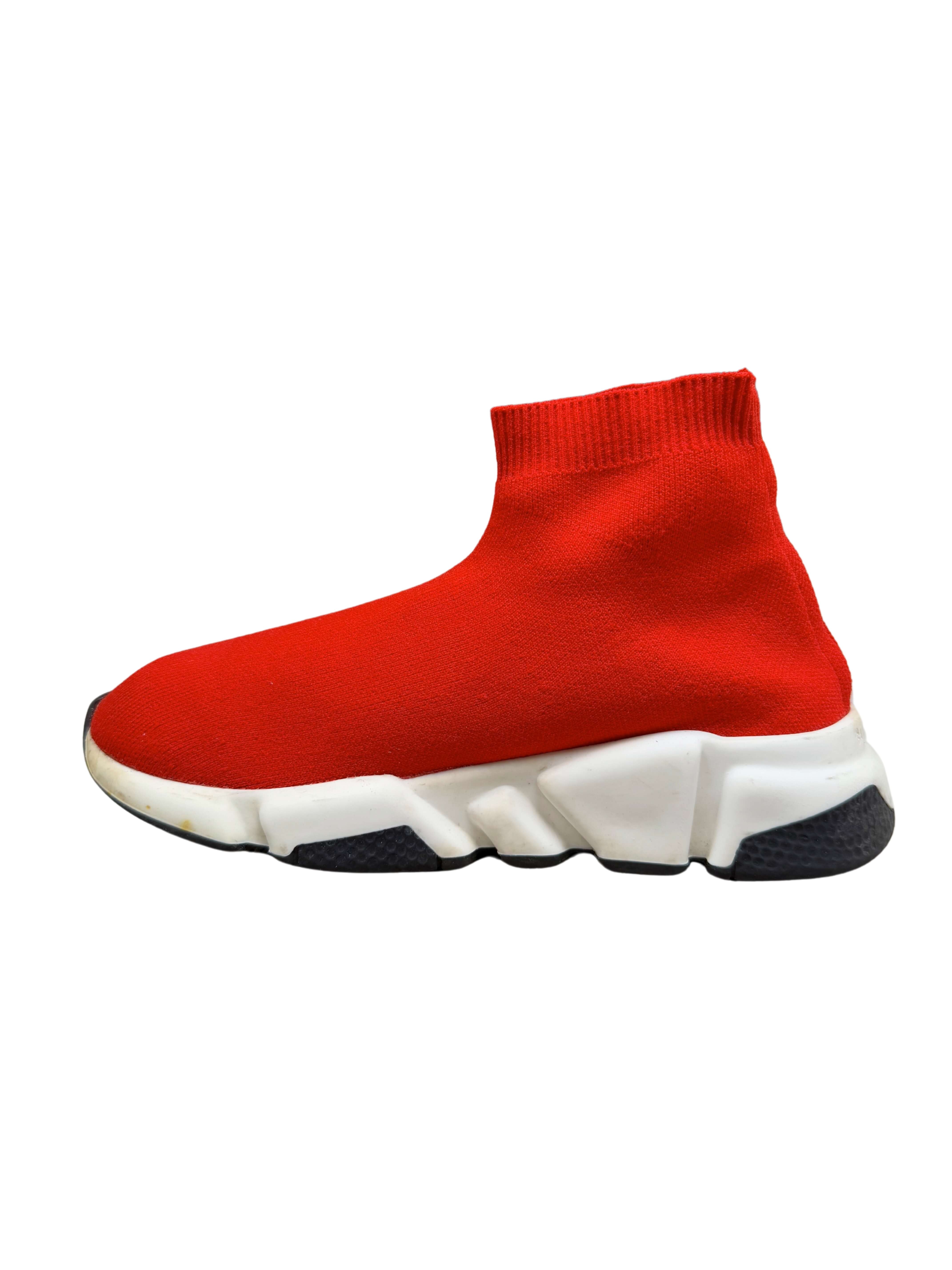 WOMENS - Balenciaga Speed Trainers - Red