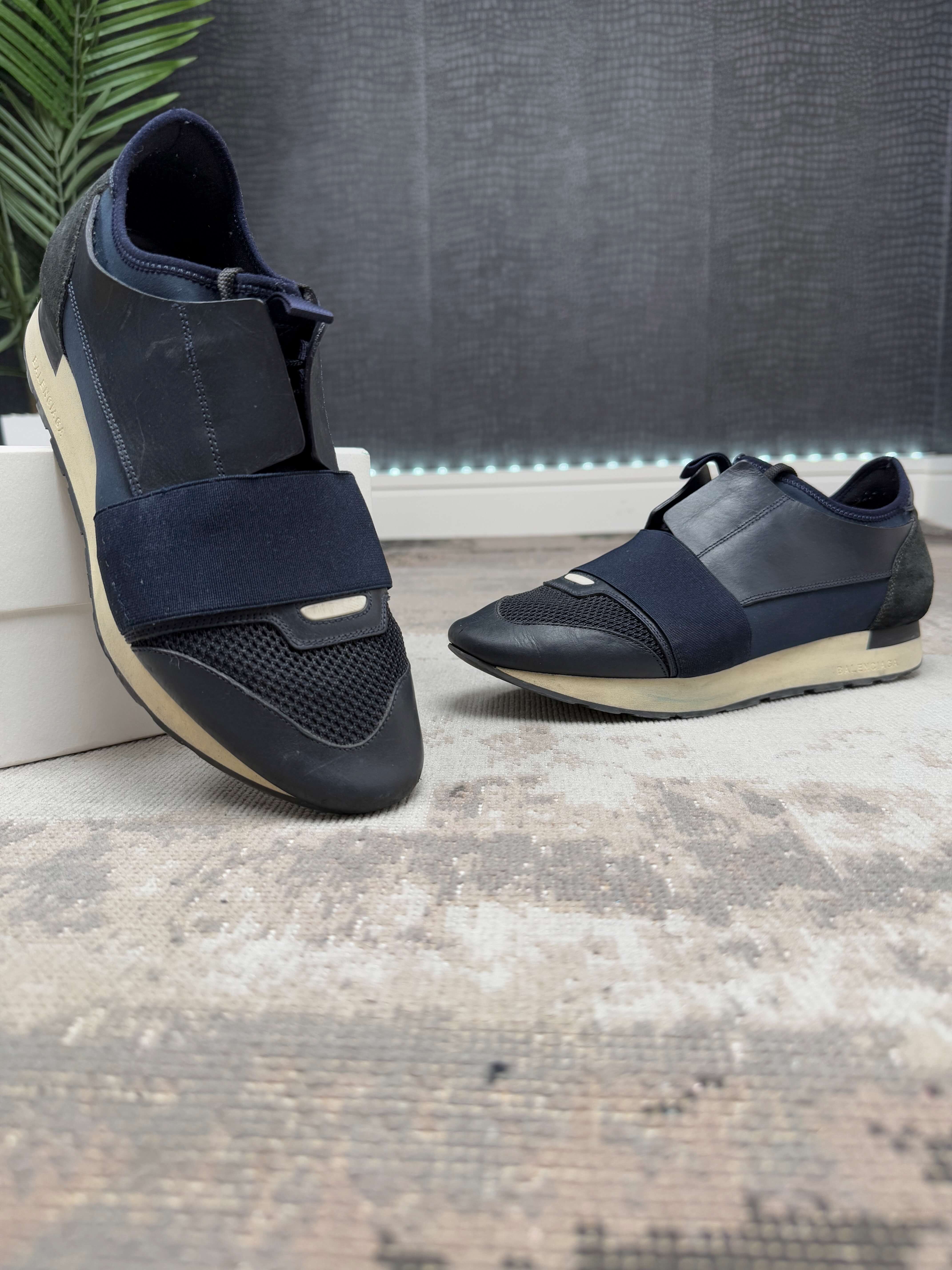 Balenciaga Race Runners - Navy Balenciaga