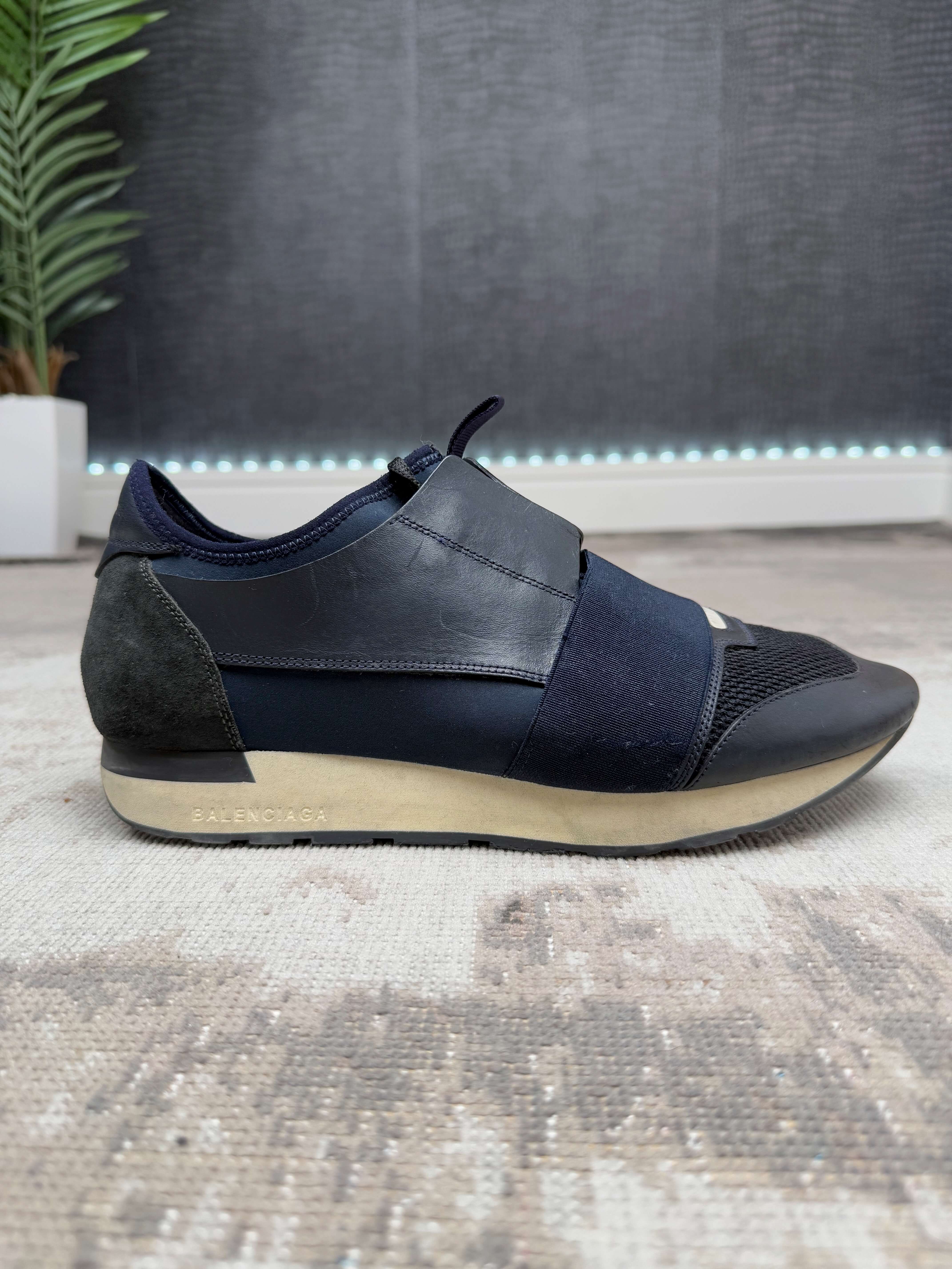 Balenciaga Race Runners - Navy Balenciaga