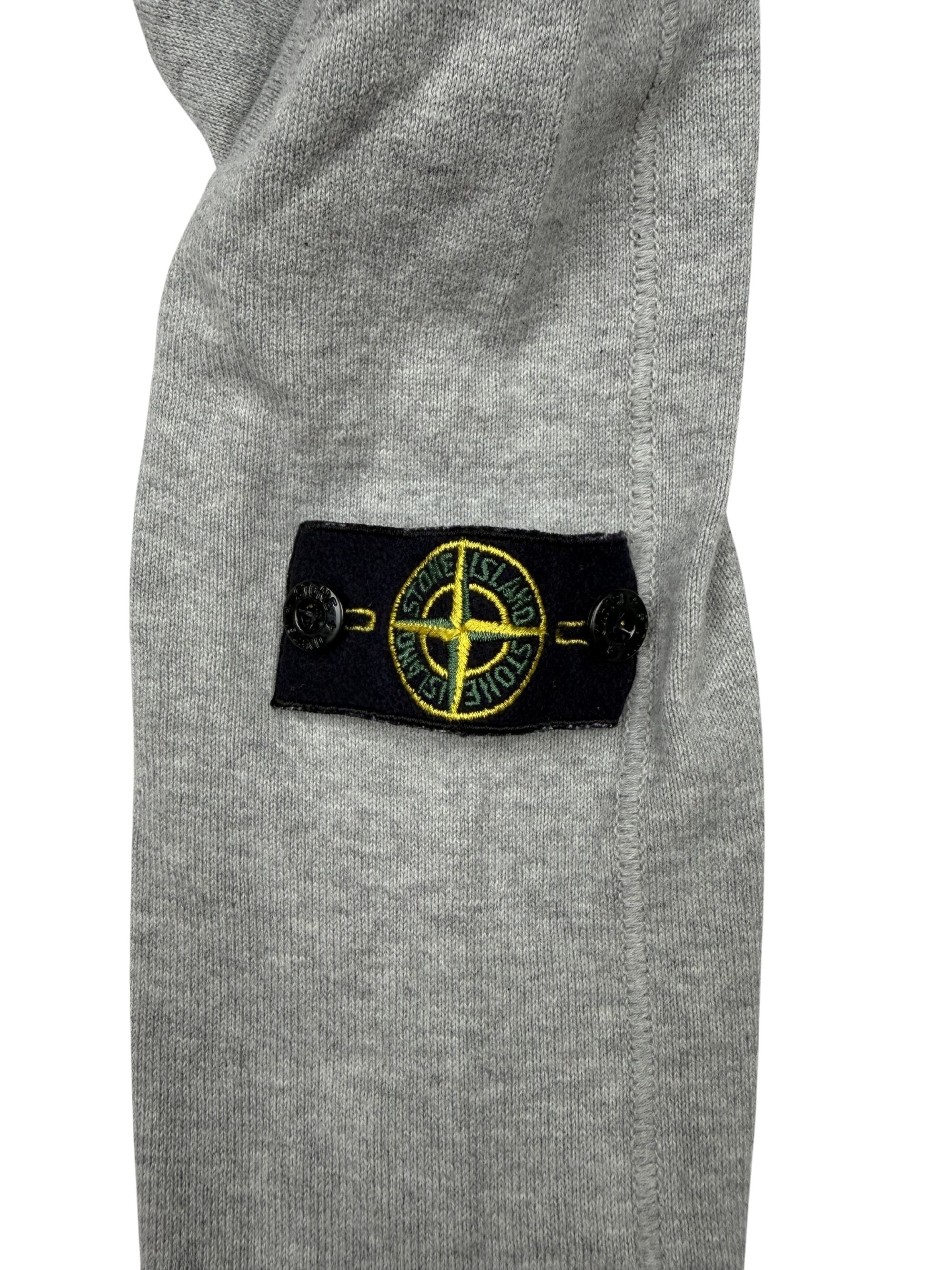 Stone Island Junior Badge Sweatshirt - Grey Stone Island