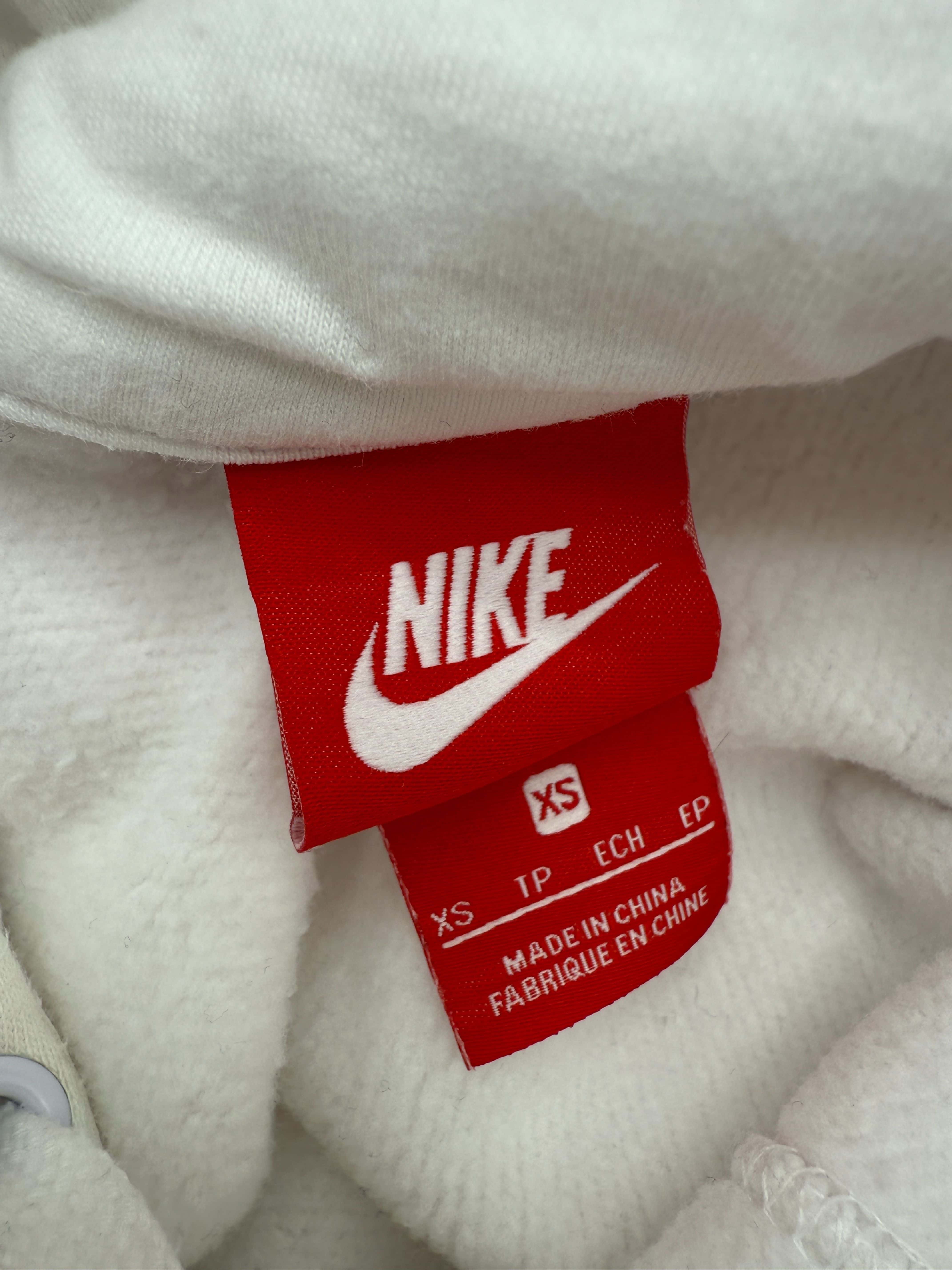 KITH x Nike Leopard Swoosh Hoodie - White KITH
