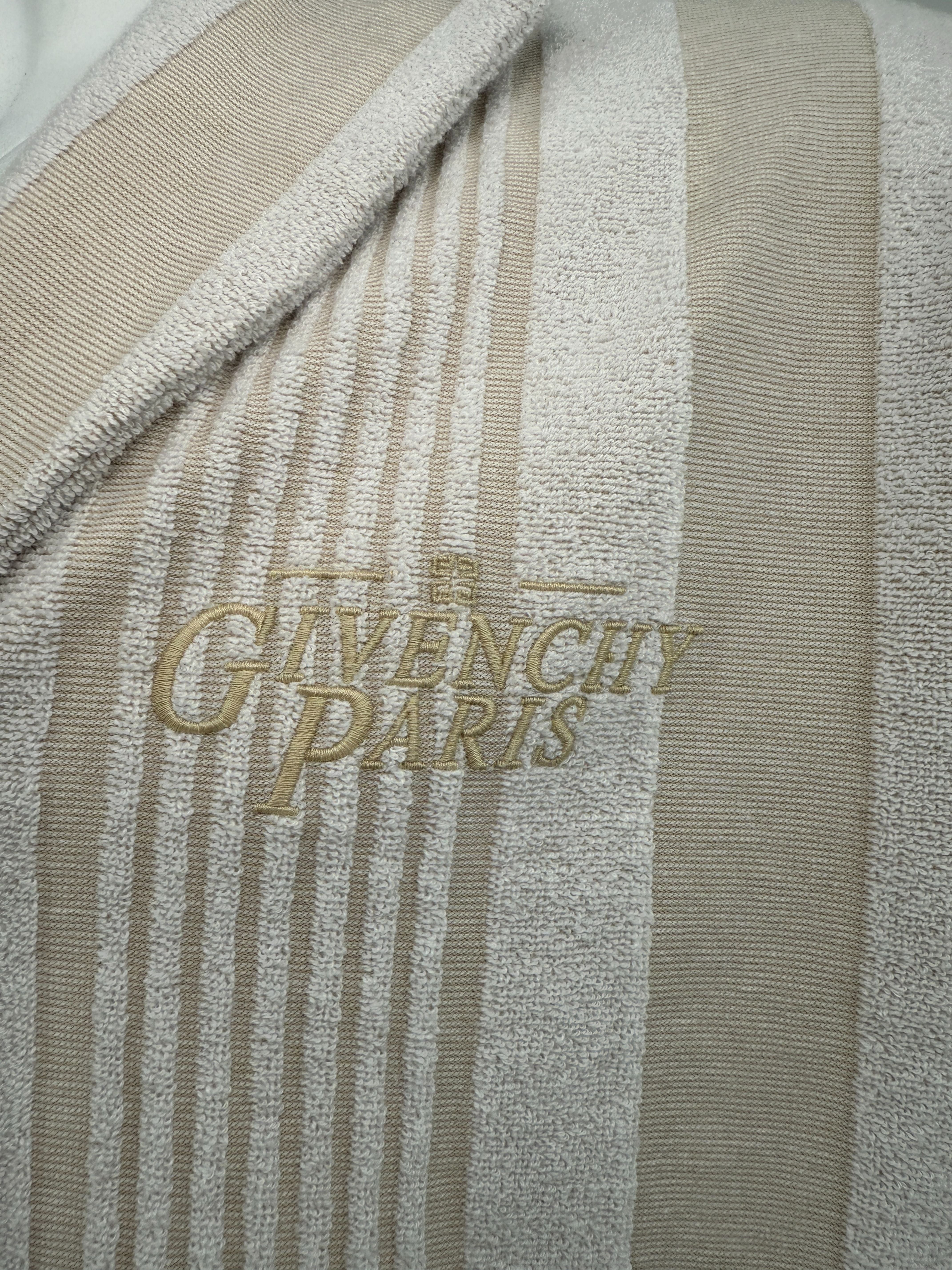 Givenchy Stripe Towelling Shirt - Beige Givenchy