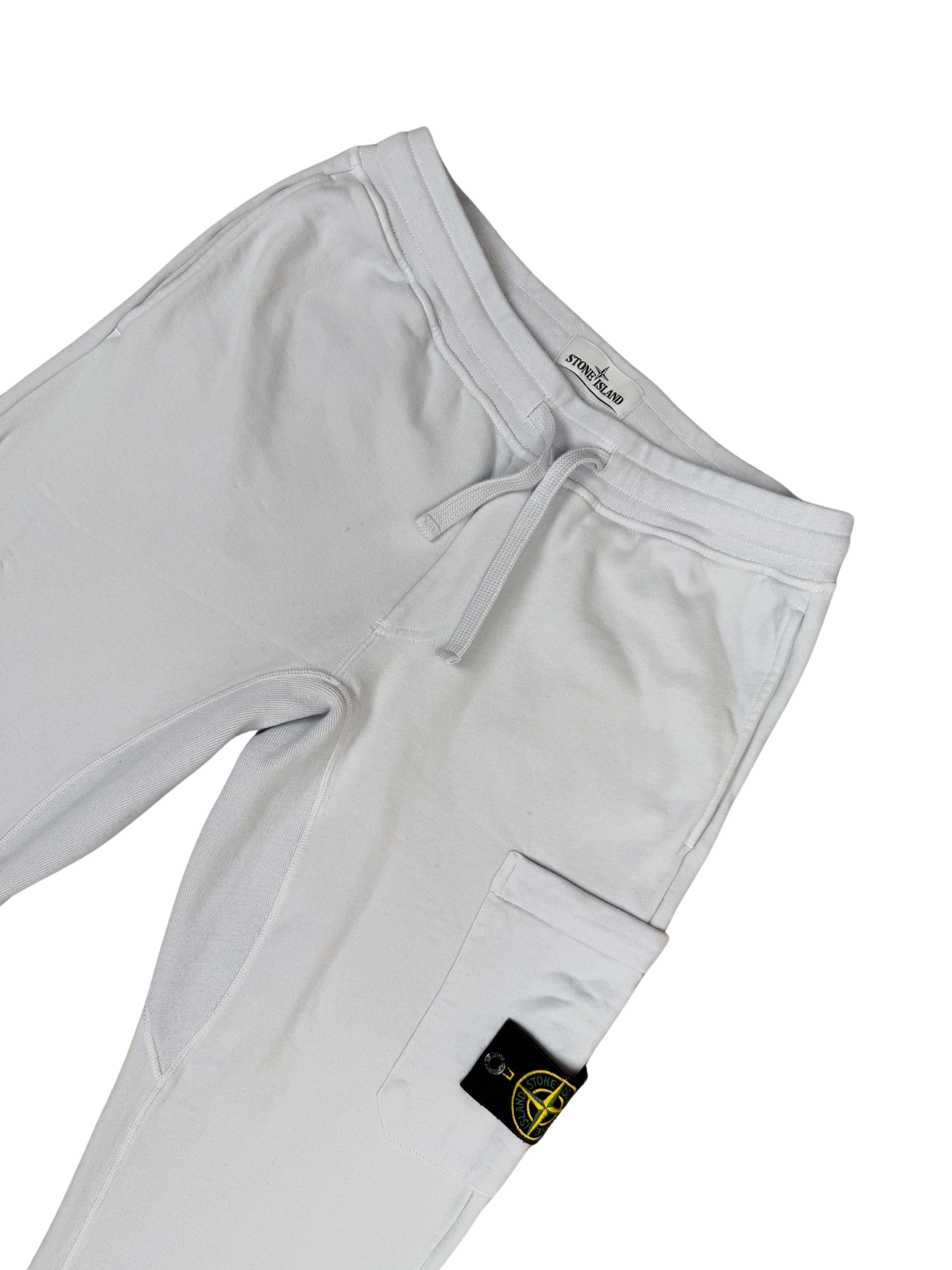 Stone Island Slim Fit Joggers - White Stone Island