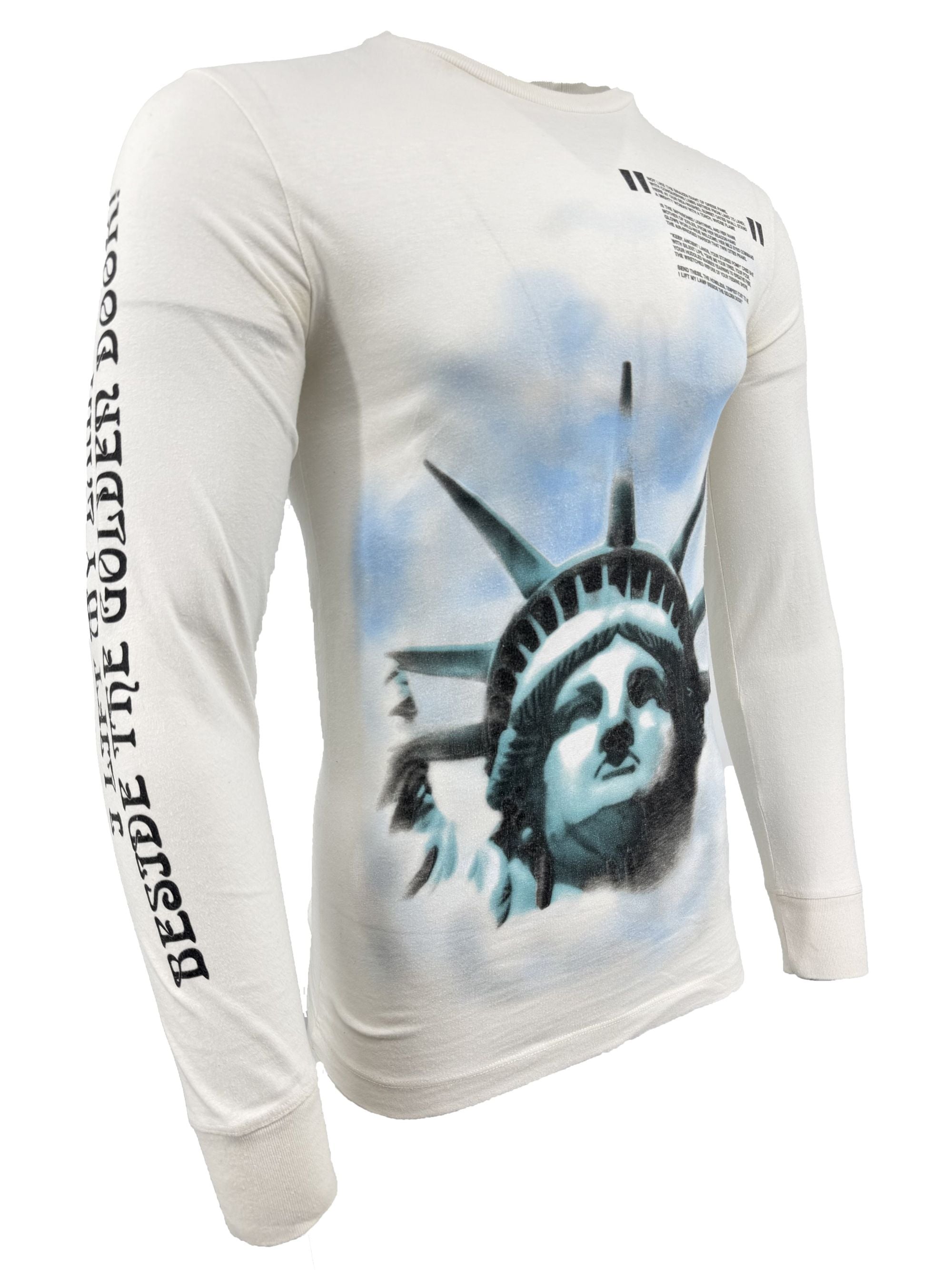 Off-White Statue of Liberty Long Sleeve T-Shirt - White Off-White