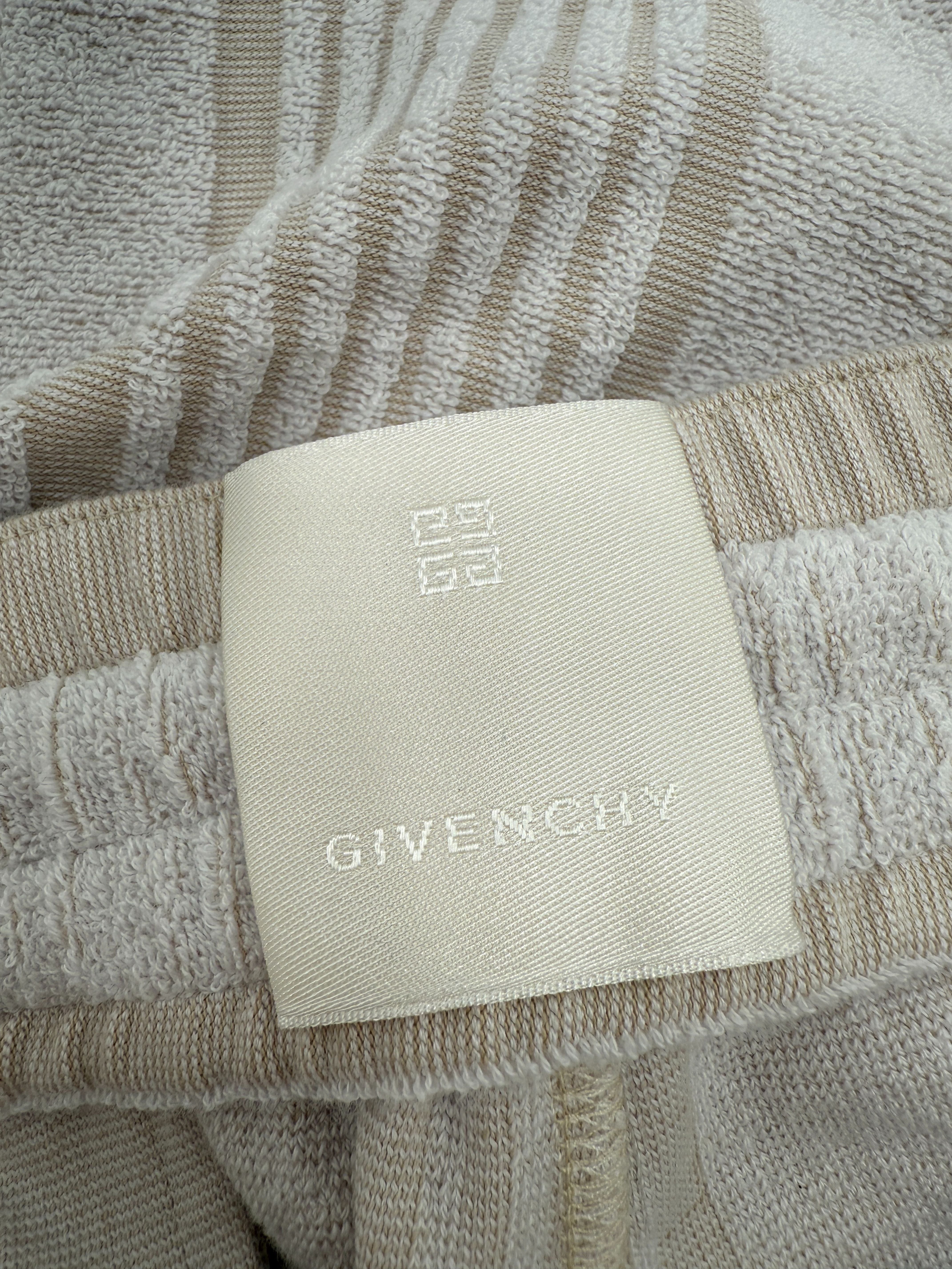 Givenchy Stripe Towelling Shirt - Beige Givenchy