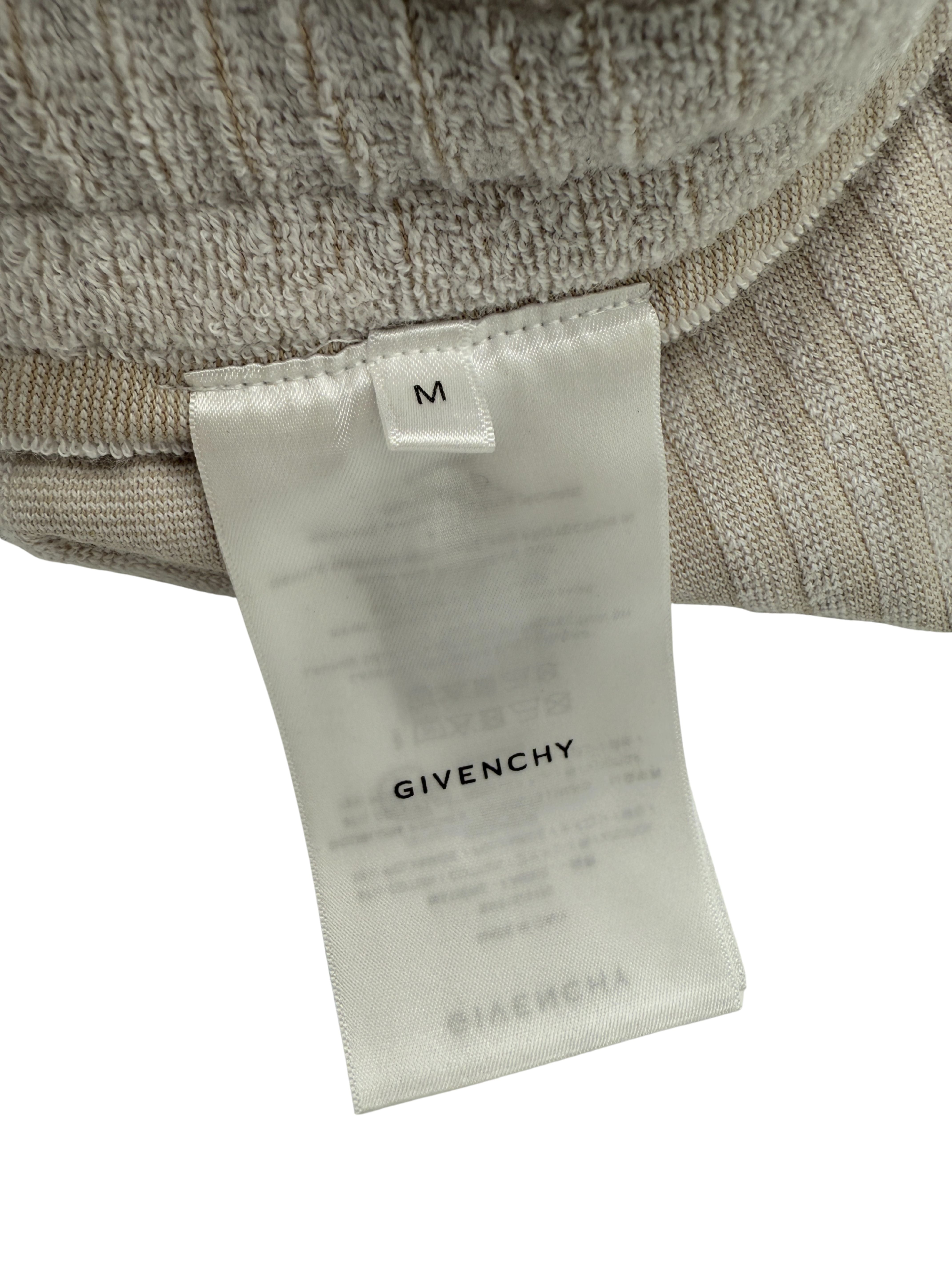 Givenchy Stripe Towelling Shirt - Beige Givenchy