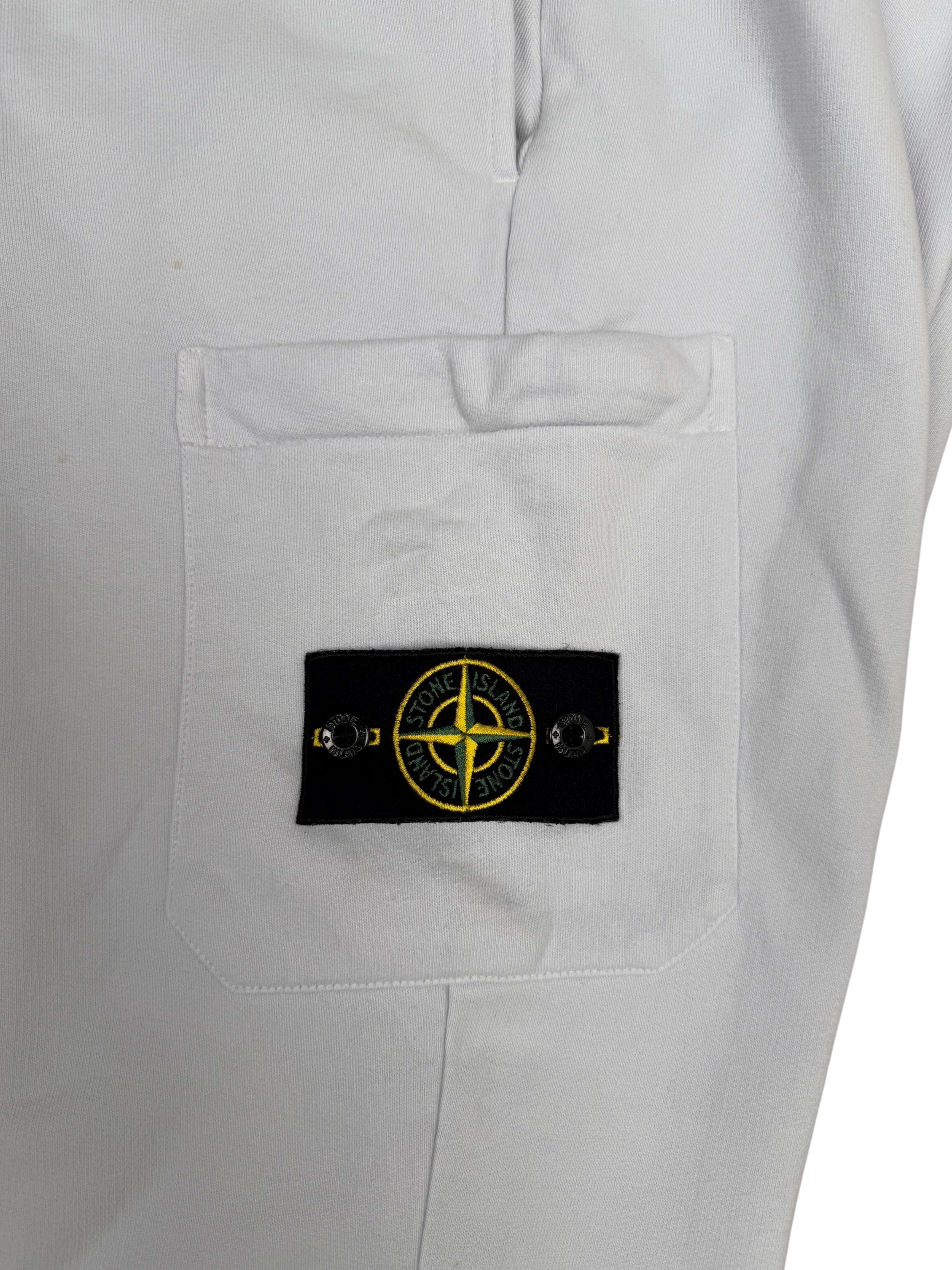 Stone Island Slim Fit Joggers - White Stone Island
