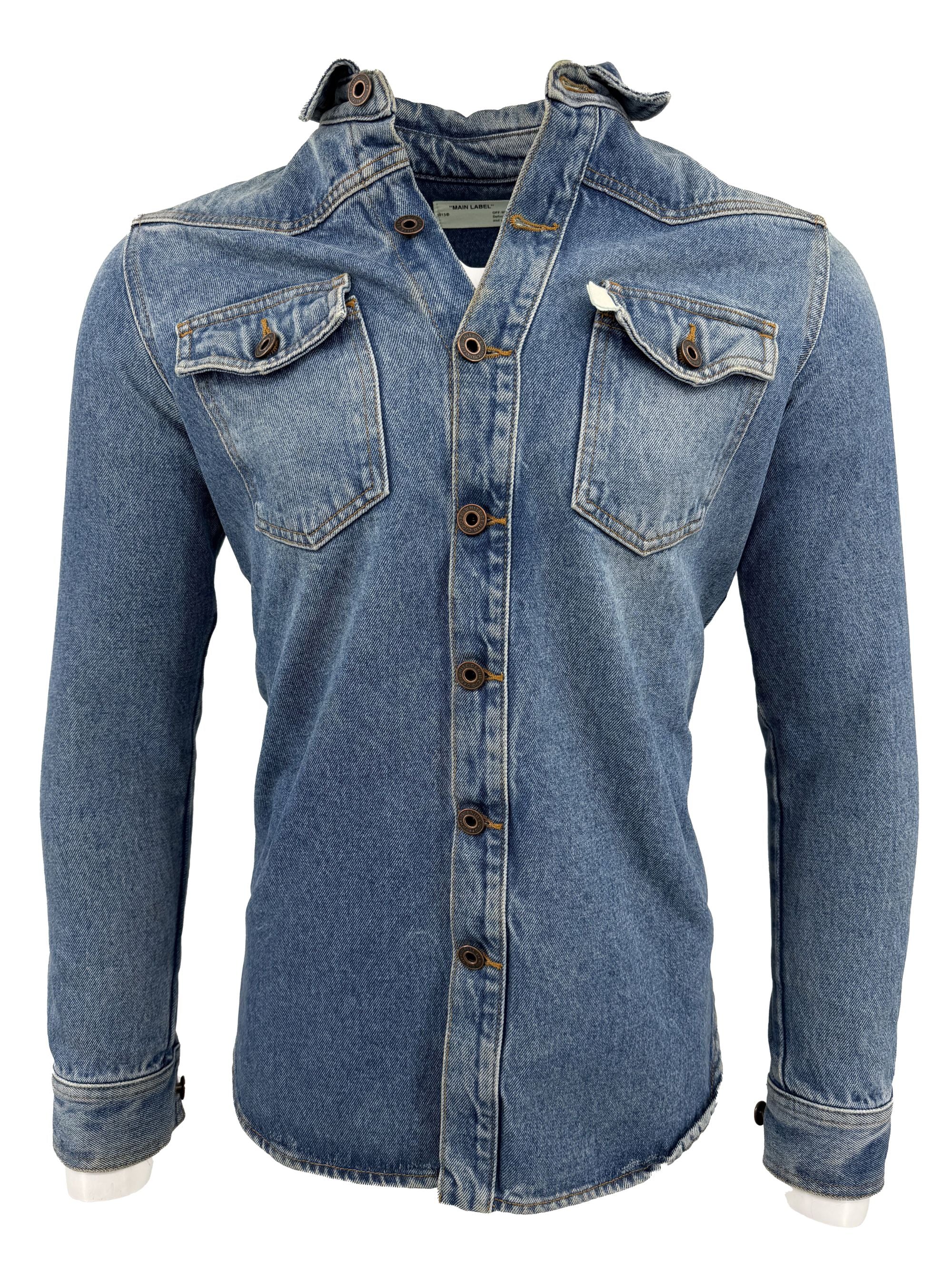 Off-White Denim Jacket - Blue Off-White