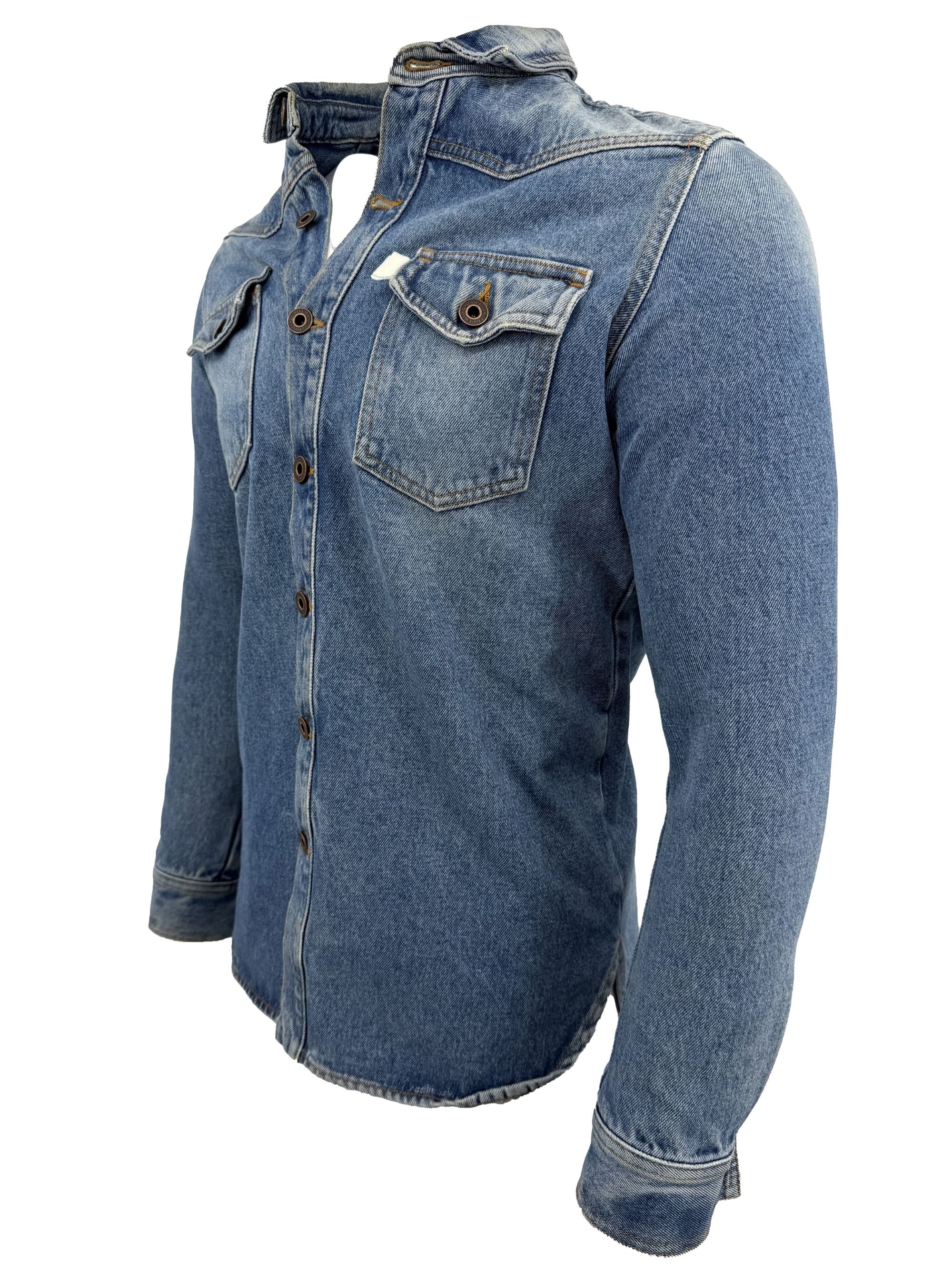 Off-White Denim Jacket - Blue Off-White