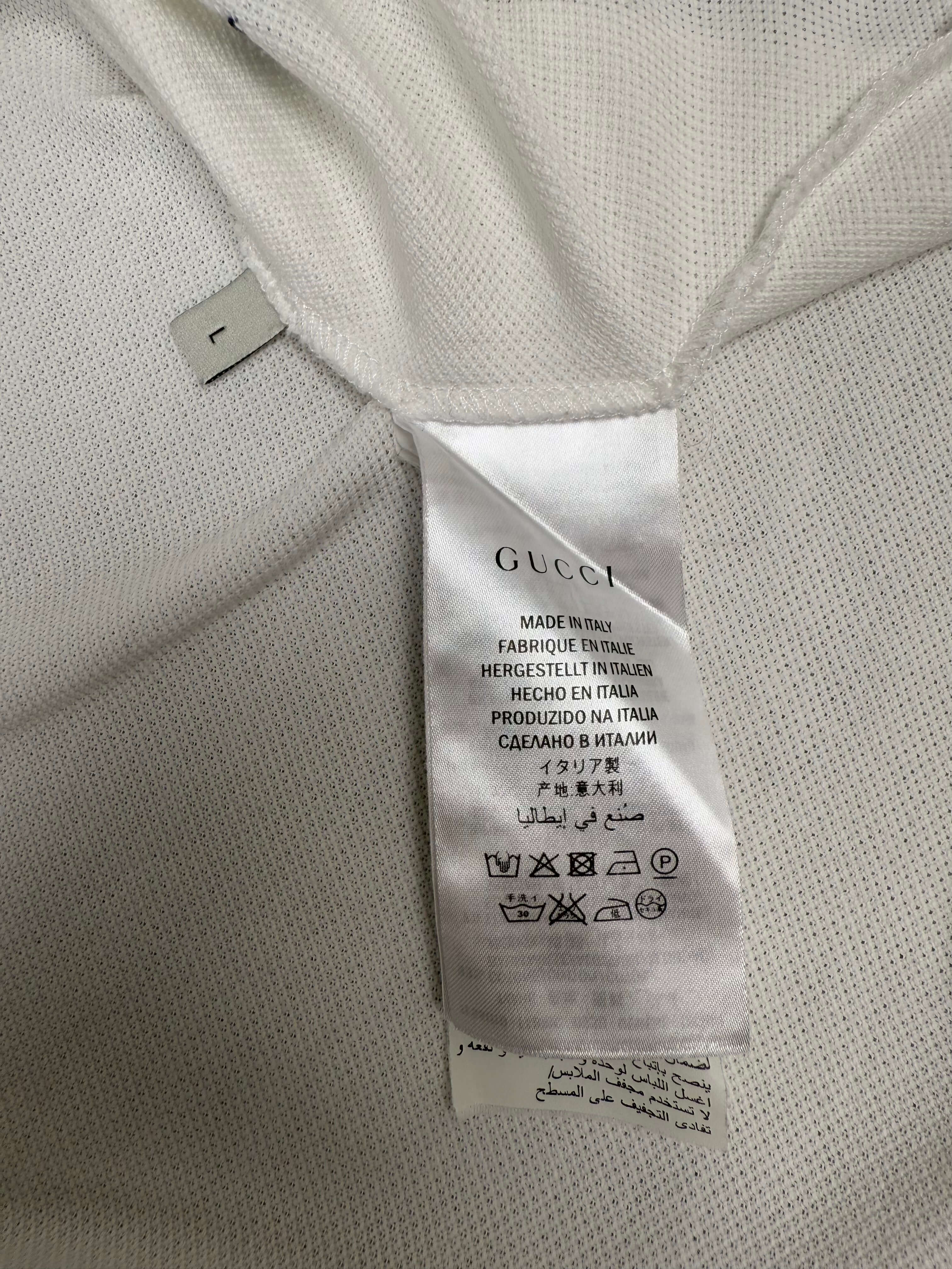 Gucci Bee Polo - White Gucci