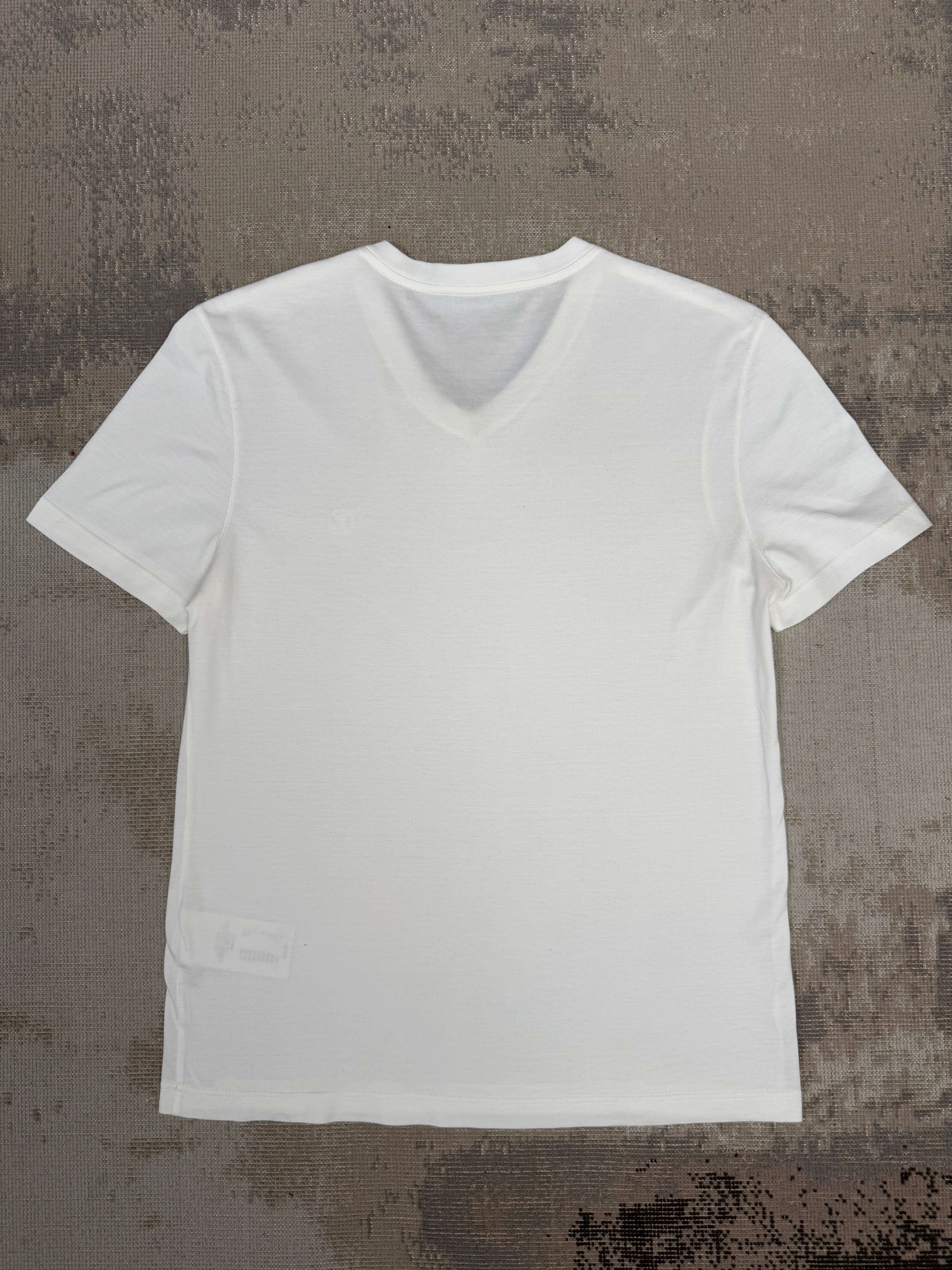 Louis Vuitton Mini Embroidered Logo T-Shirt - White Louis Vuitton