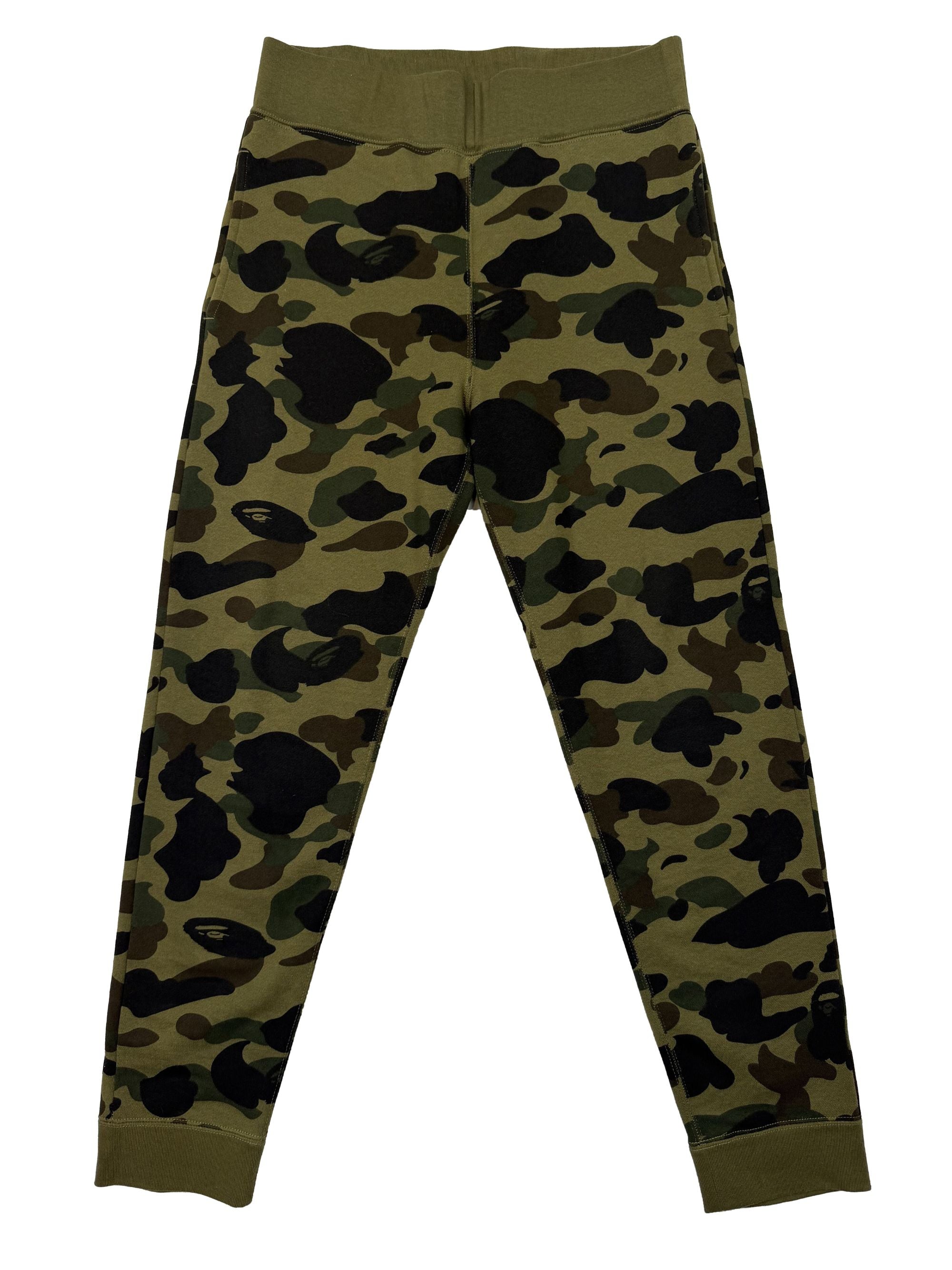 BAPE Camo Joggers - Khaki BAPE