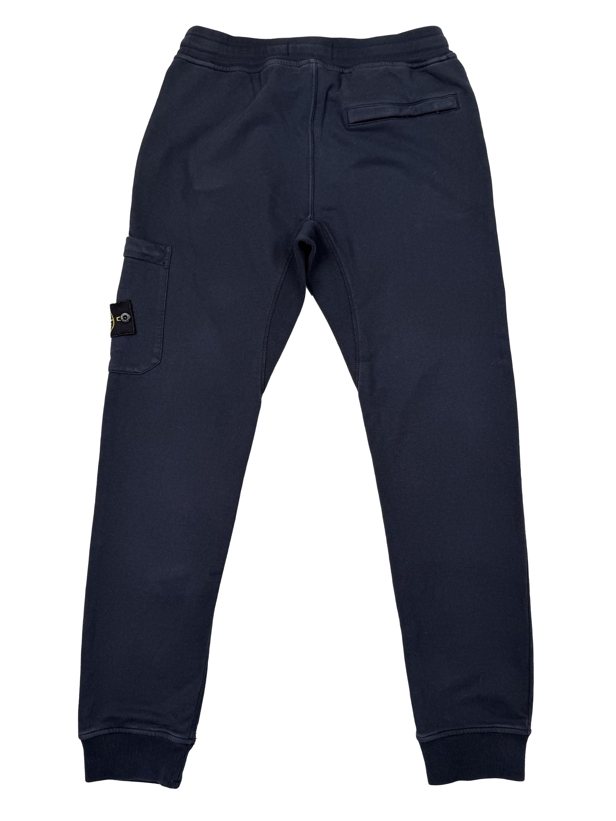 Stone Island Badge Joggers - Navy Stone Island