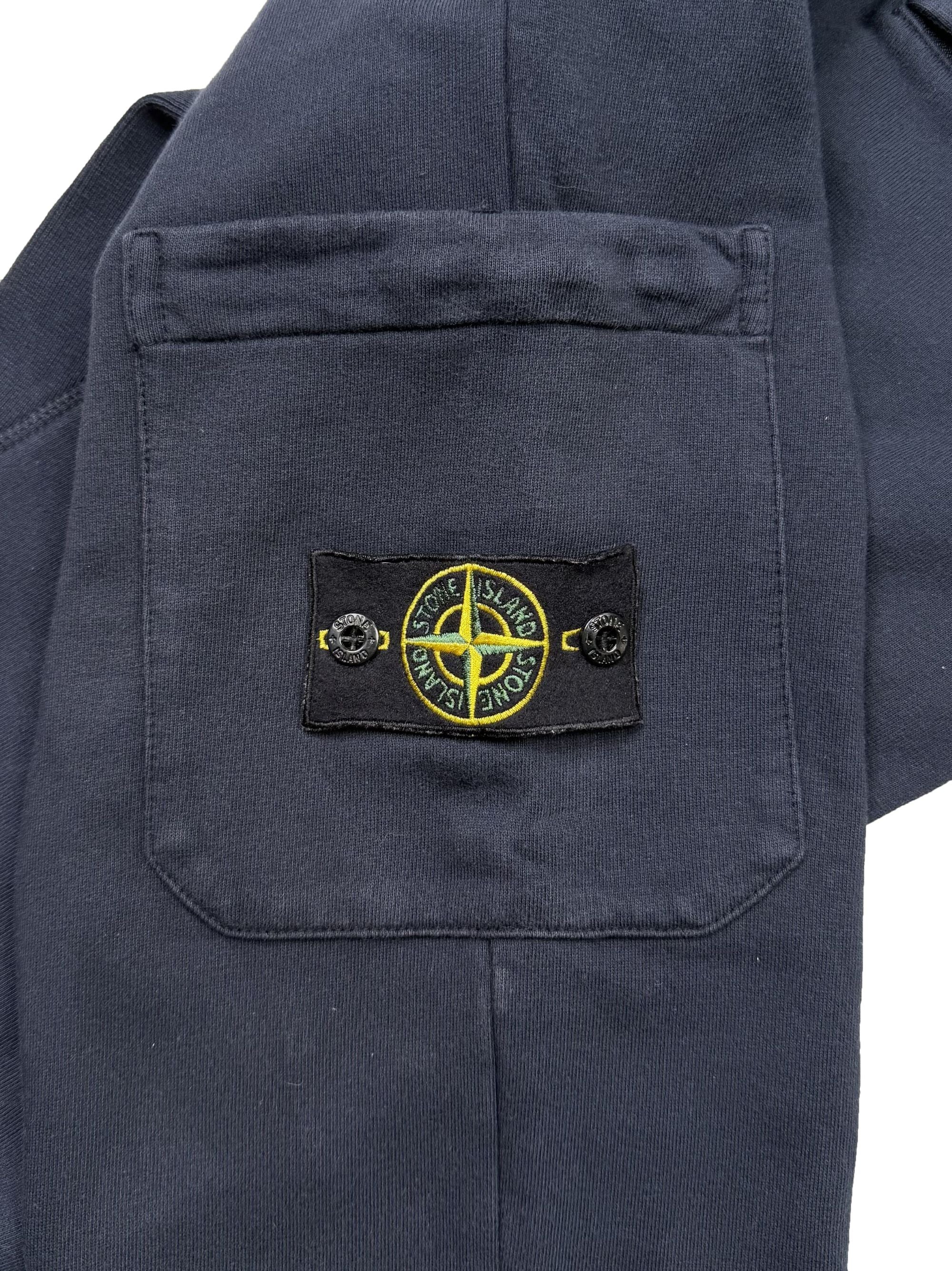 Stone Island Badge Joggers - Navy Stone Island
