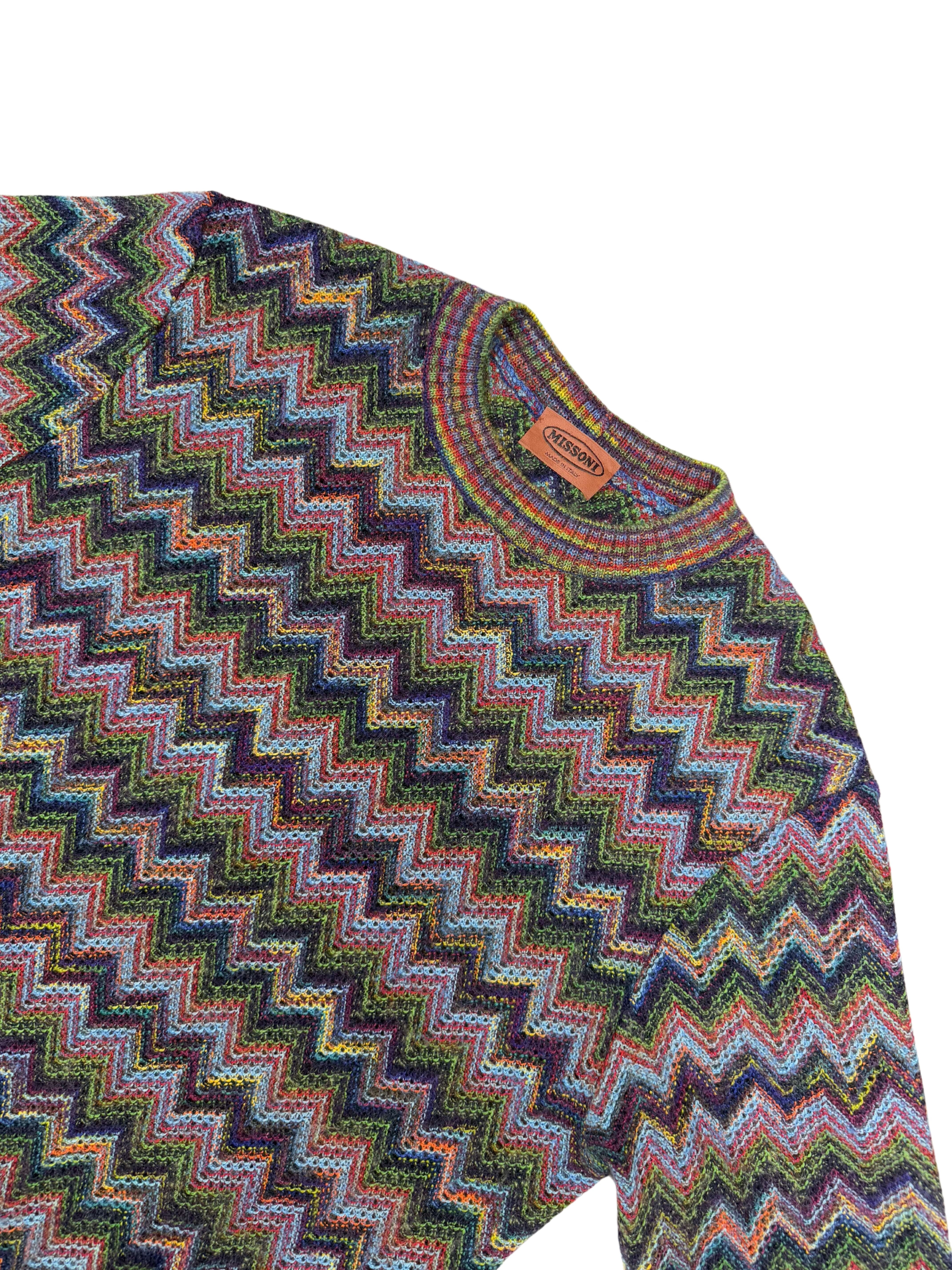 Missoni Zig-Zag Wool Blend Jumper - Multi Missoni