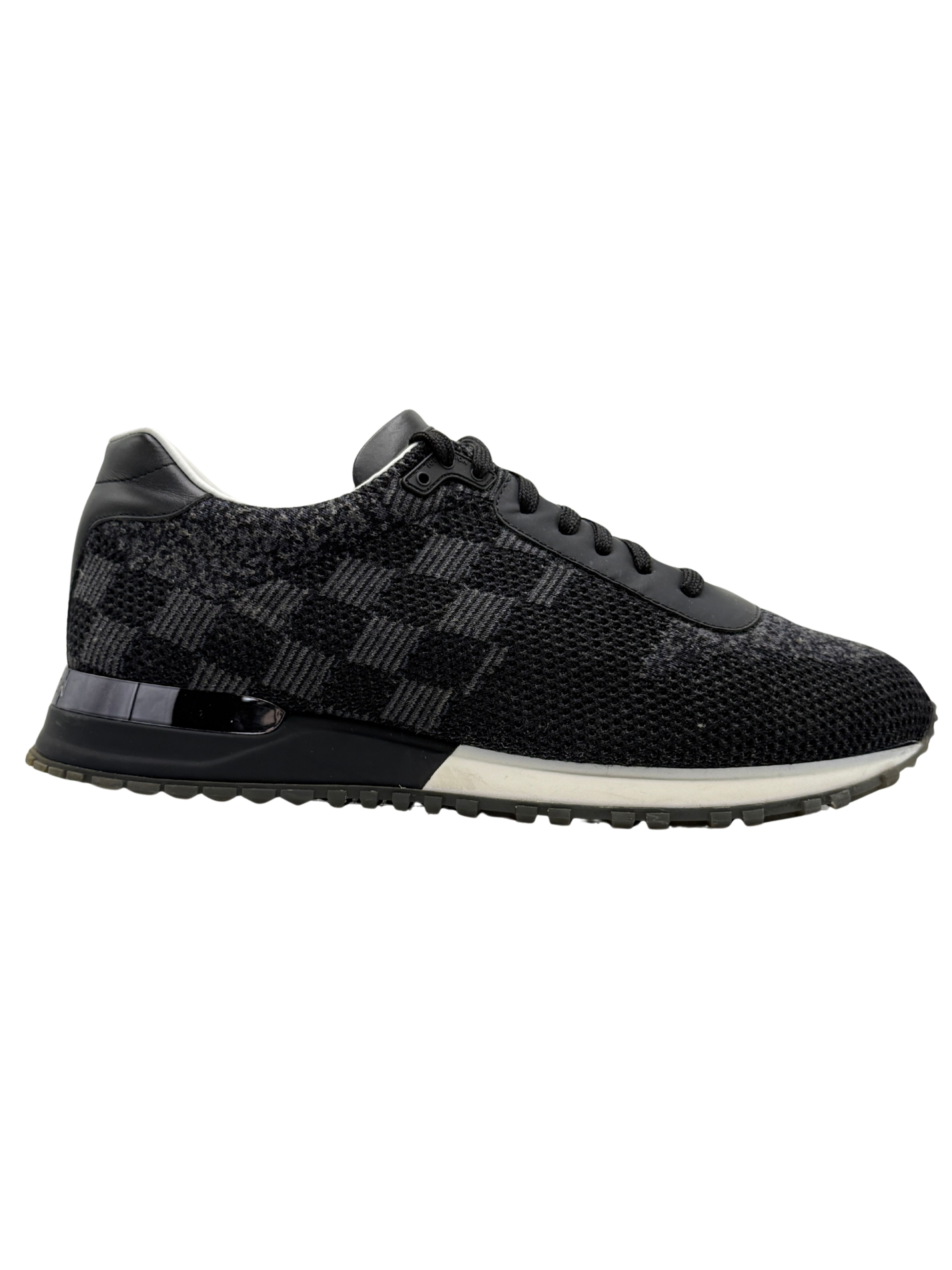 Louis Vuitton Damier Run Away Trainer - Black Louis Vuitton