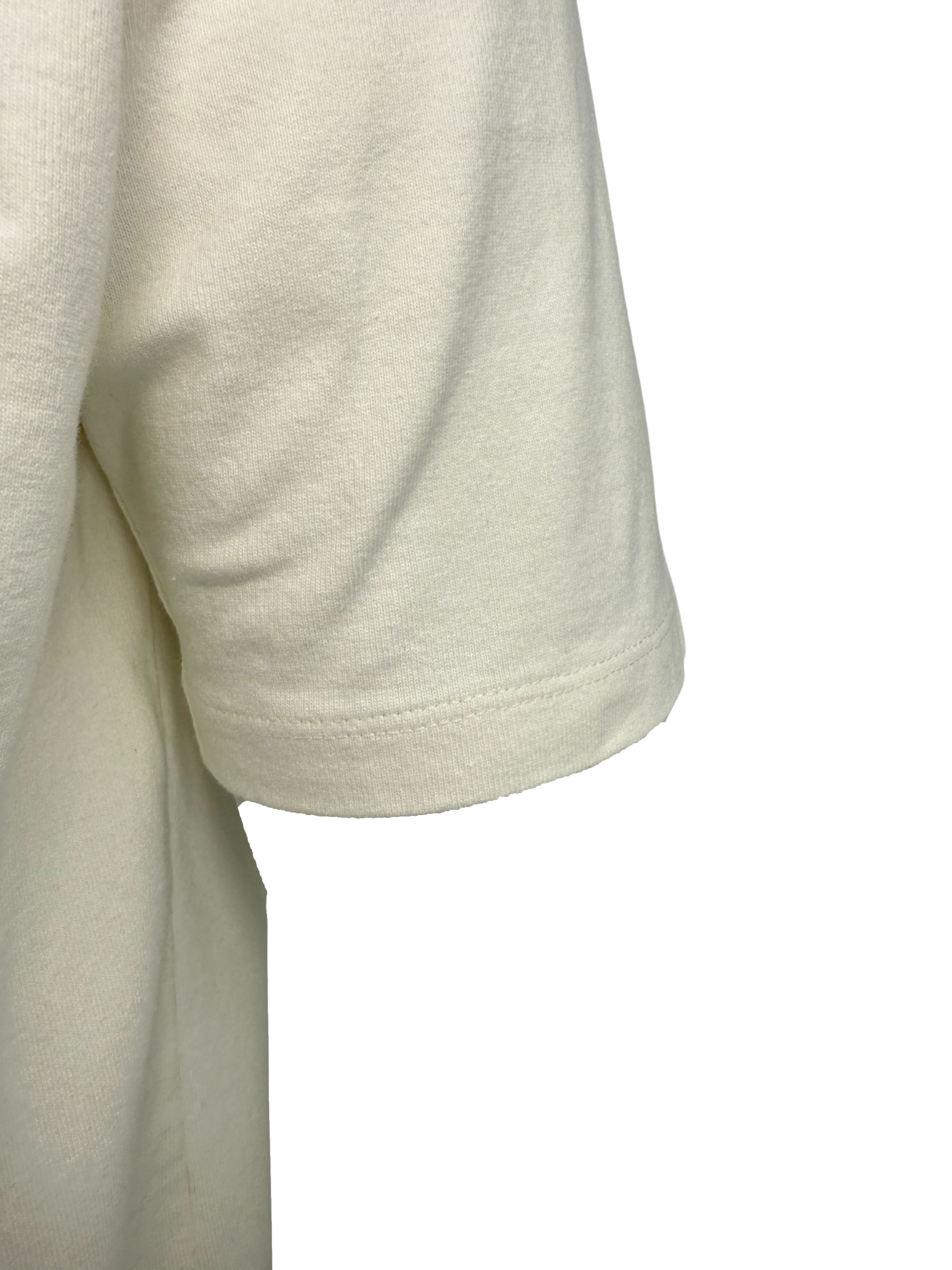 Gucci Embroidered T-Shirt - Cream Gucci