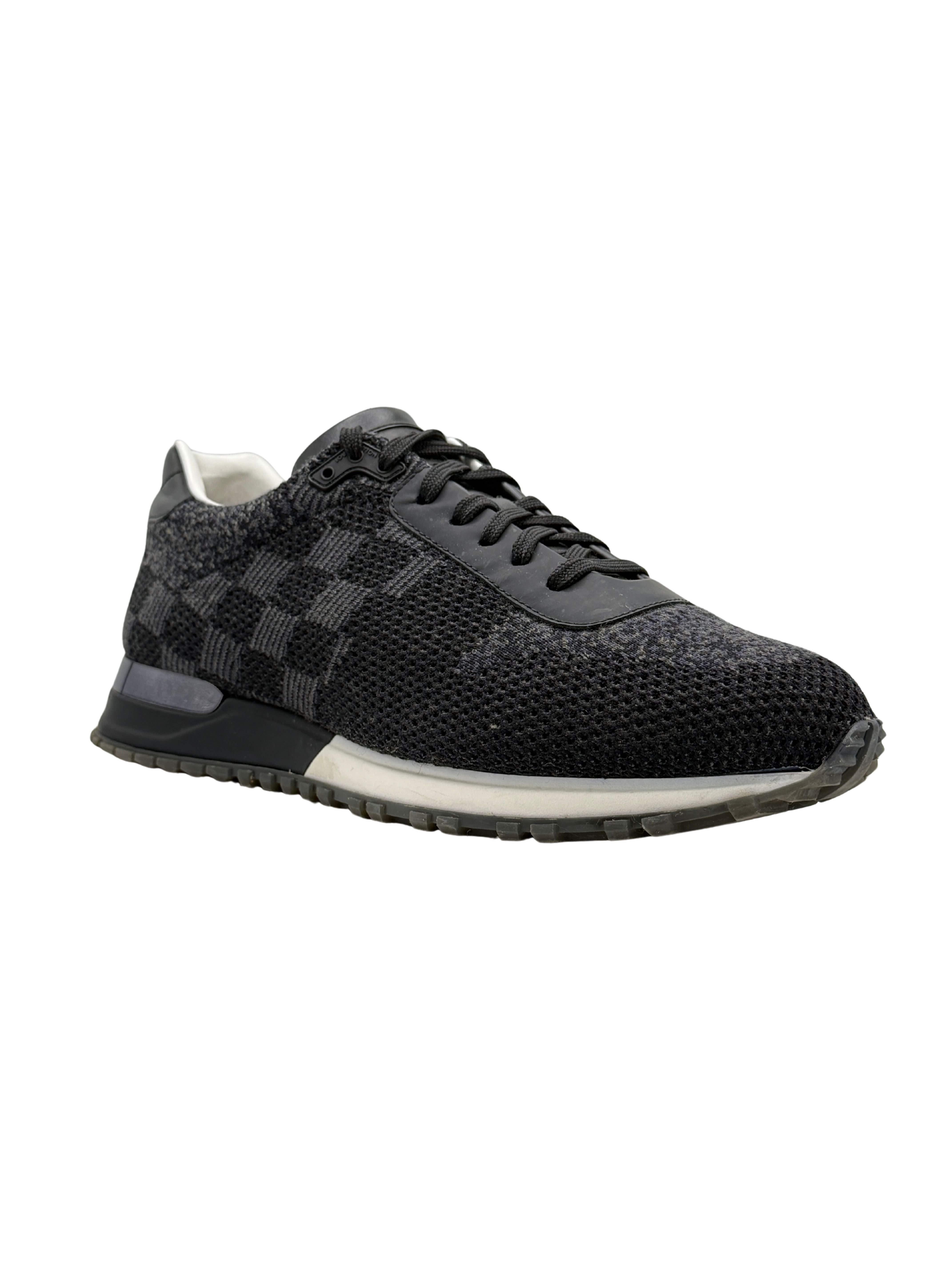 Louis Vuitton Damier Run Away Trainer - Black Louis Vuitton