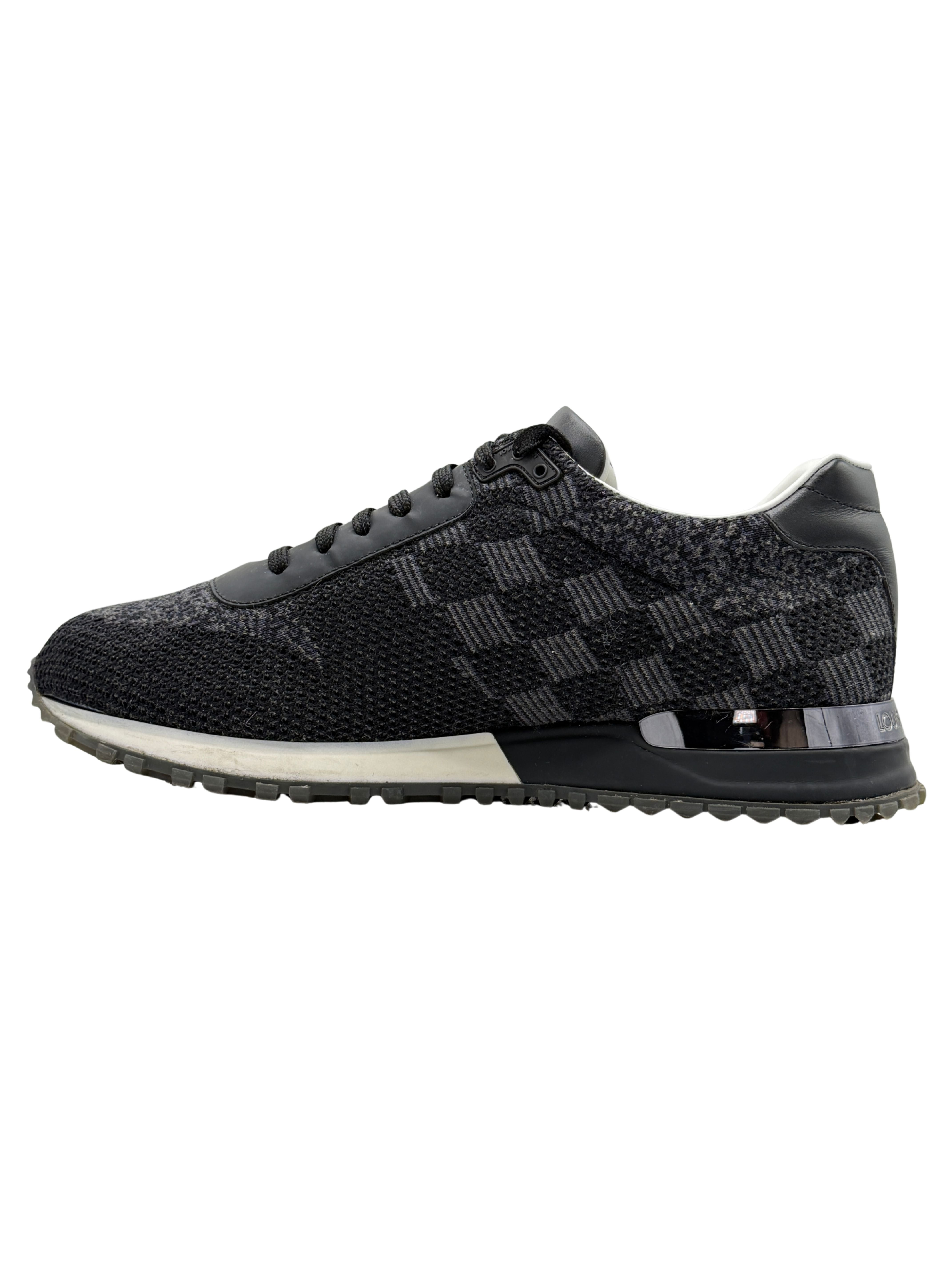 Louis Vuitton Damier Run Away Trainer - Black Louis Vuitton