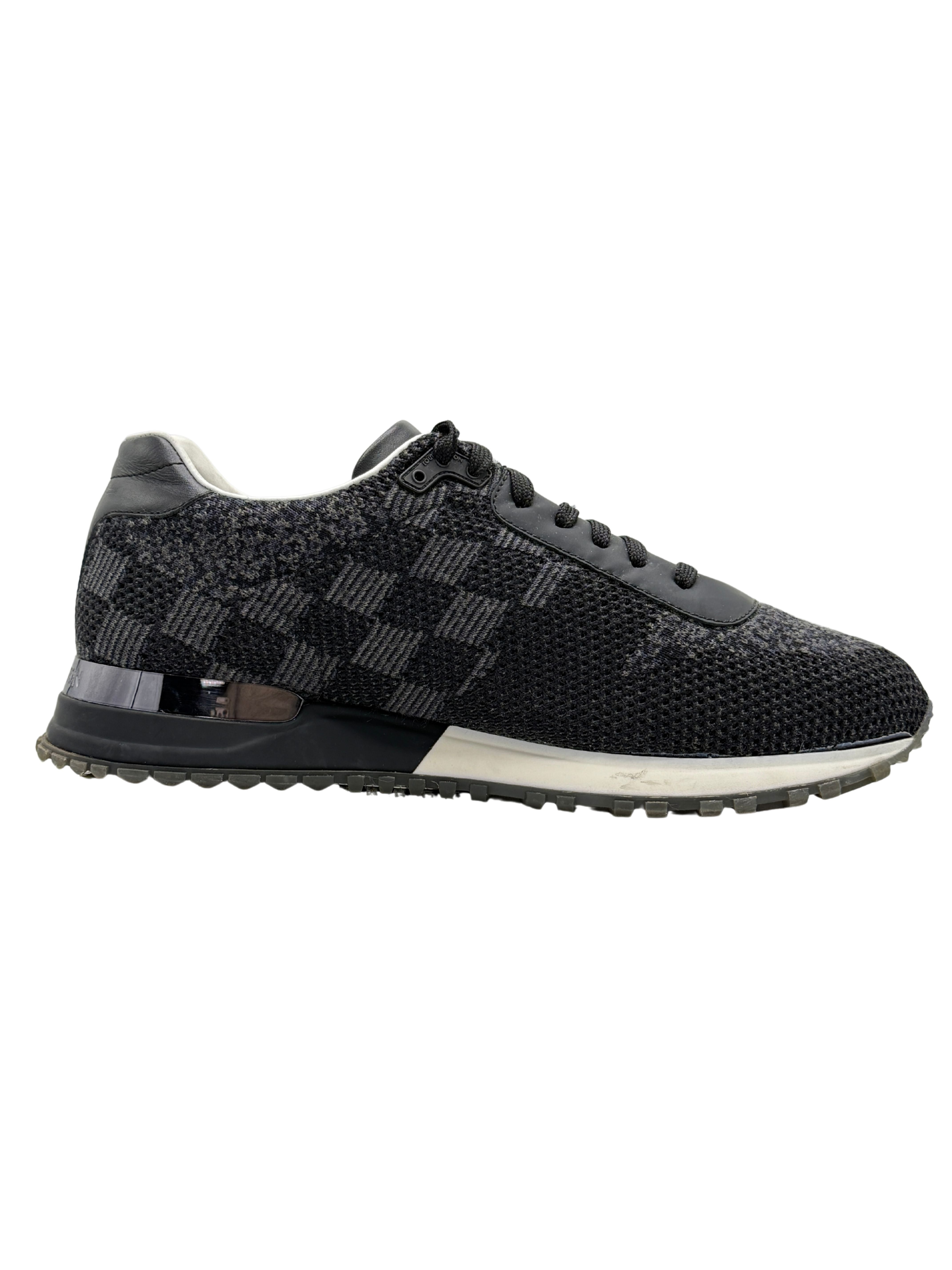 Louis Vuitton Damier Run Away Trainer - Black Louis Vuitton