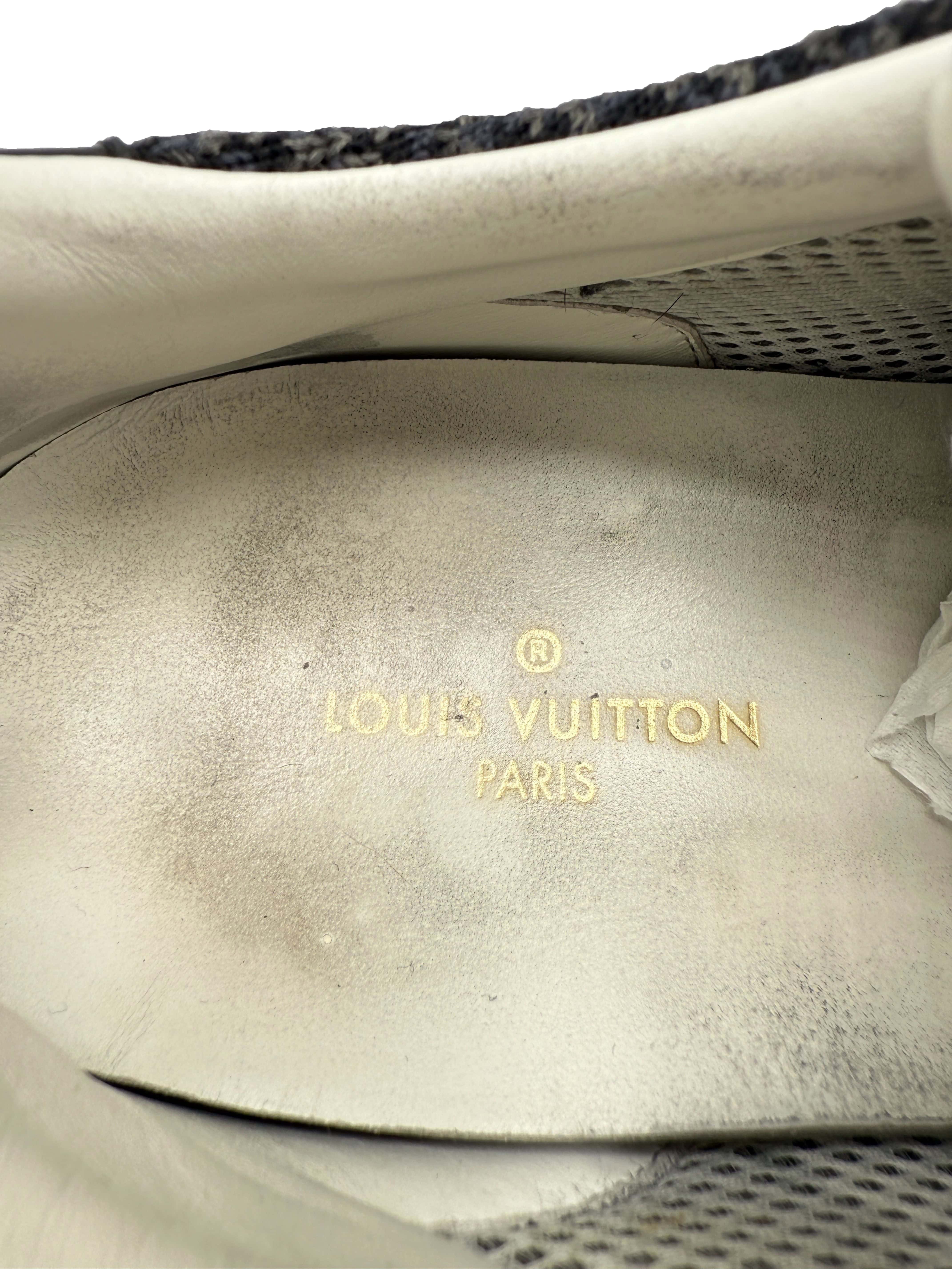 Louis Vuitton Damier Run Away Trainer - Black Louis Vuitton