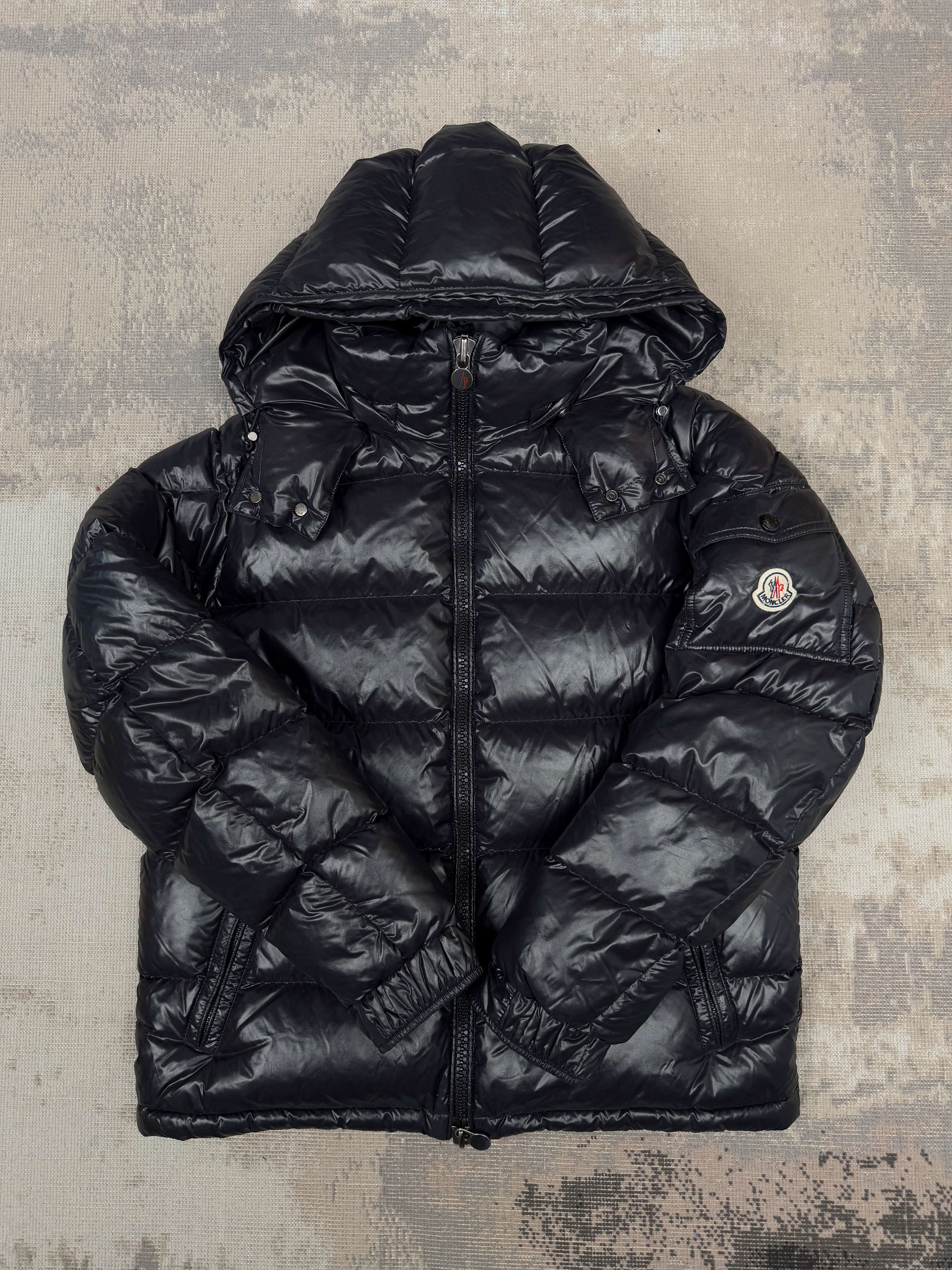 Moncler Maya Coat - Black Moncler