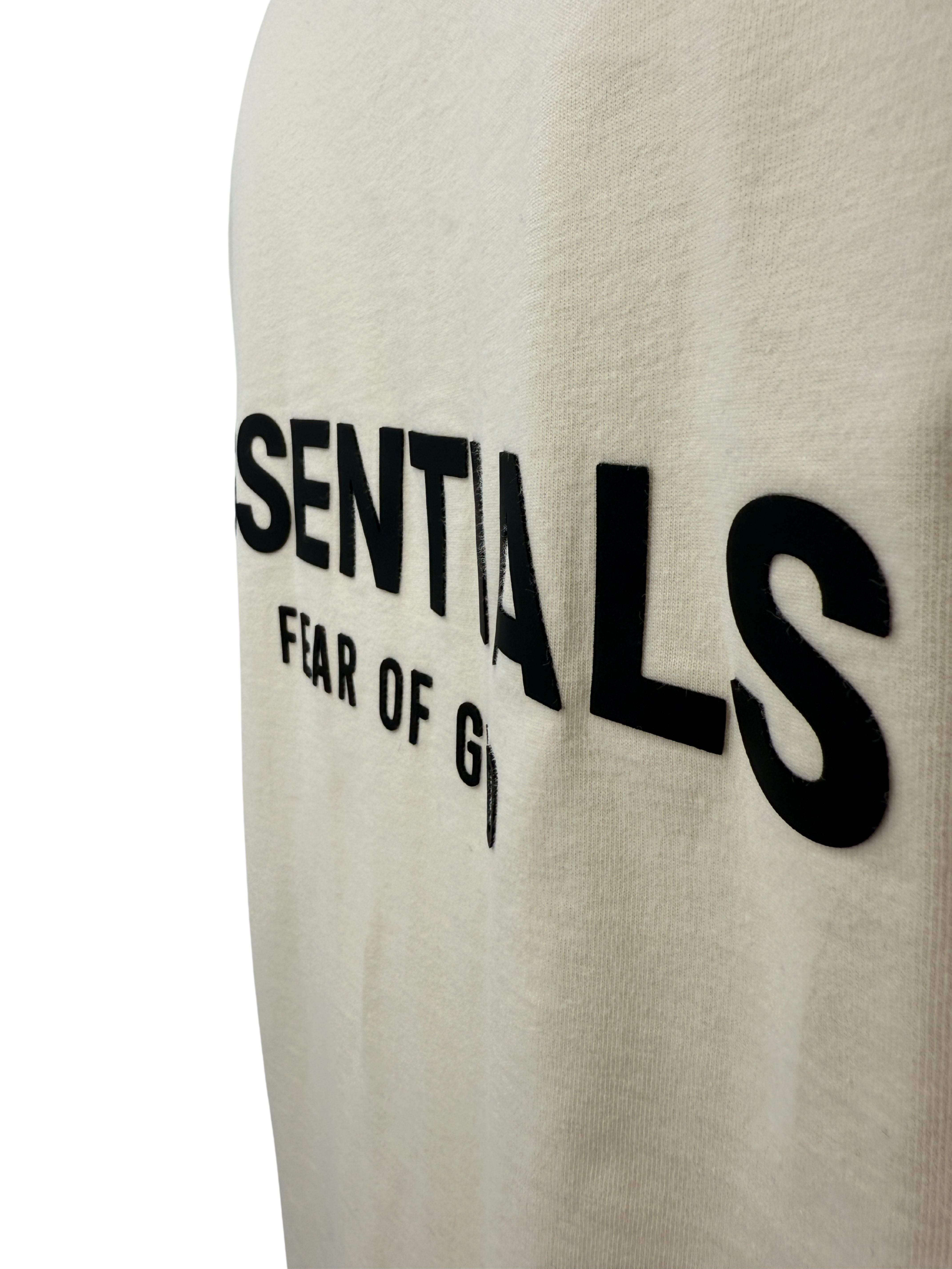 Essentials Fear of God Long Sleeve T-Shirt - Cream Essentials