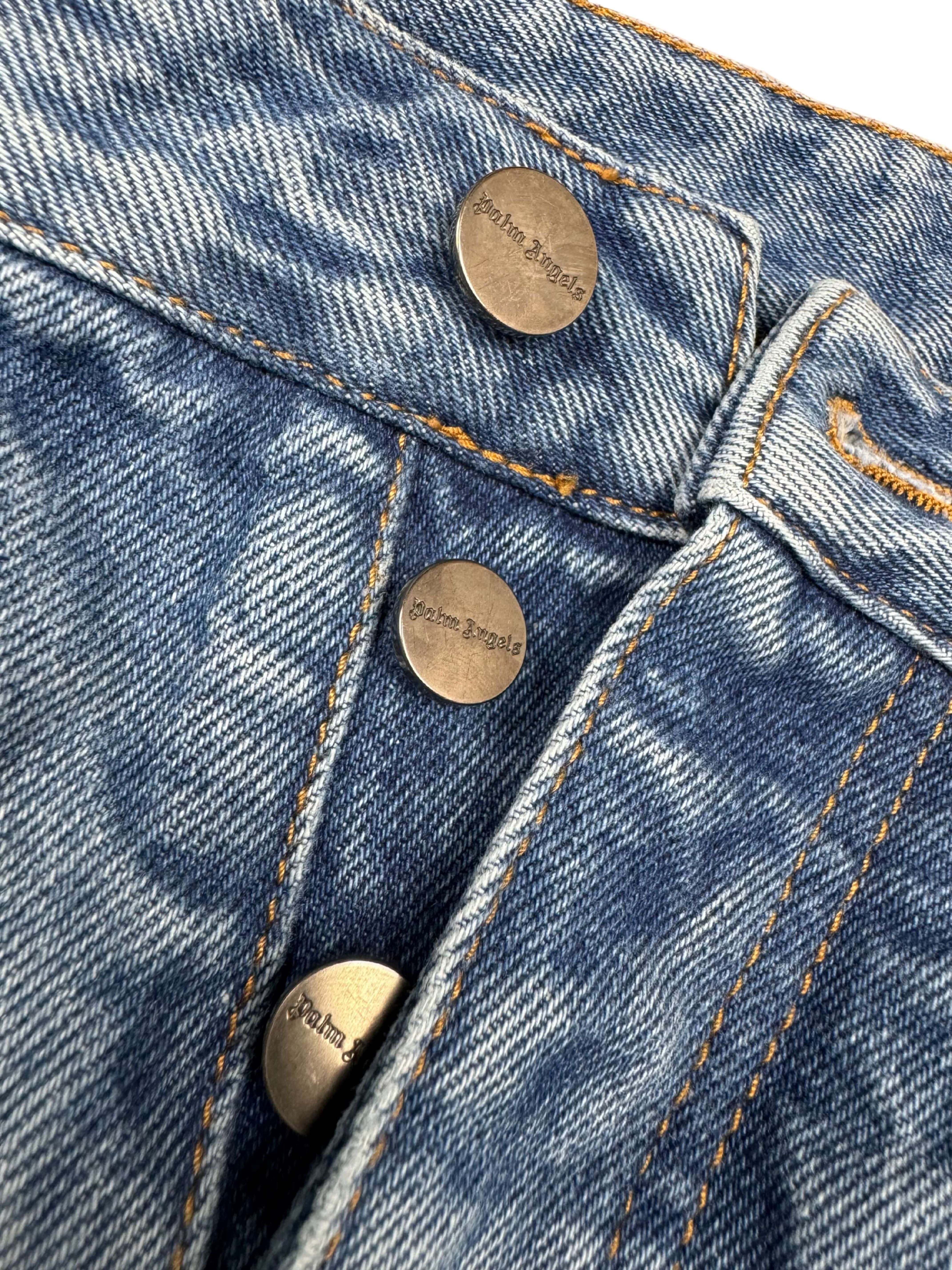 Palm Angels Side-Stripe Jeans