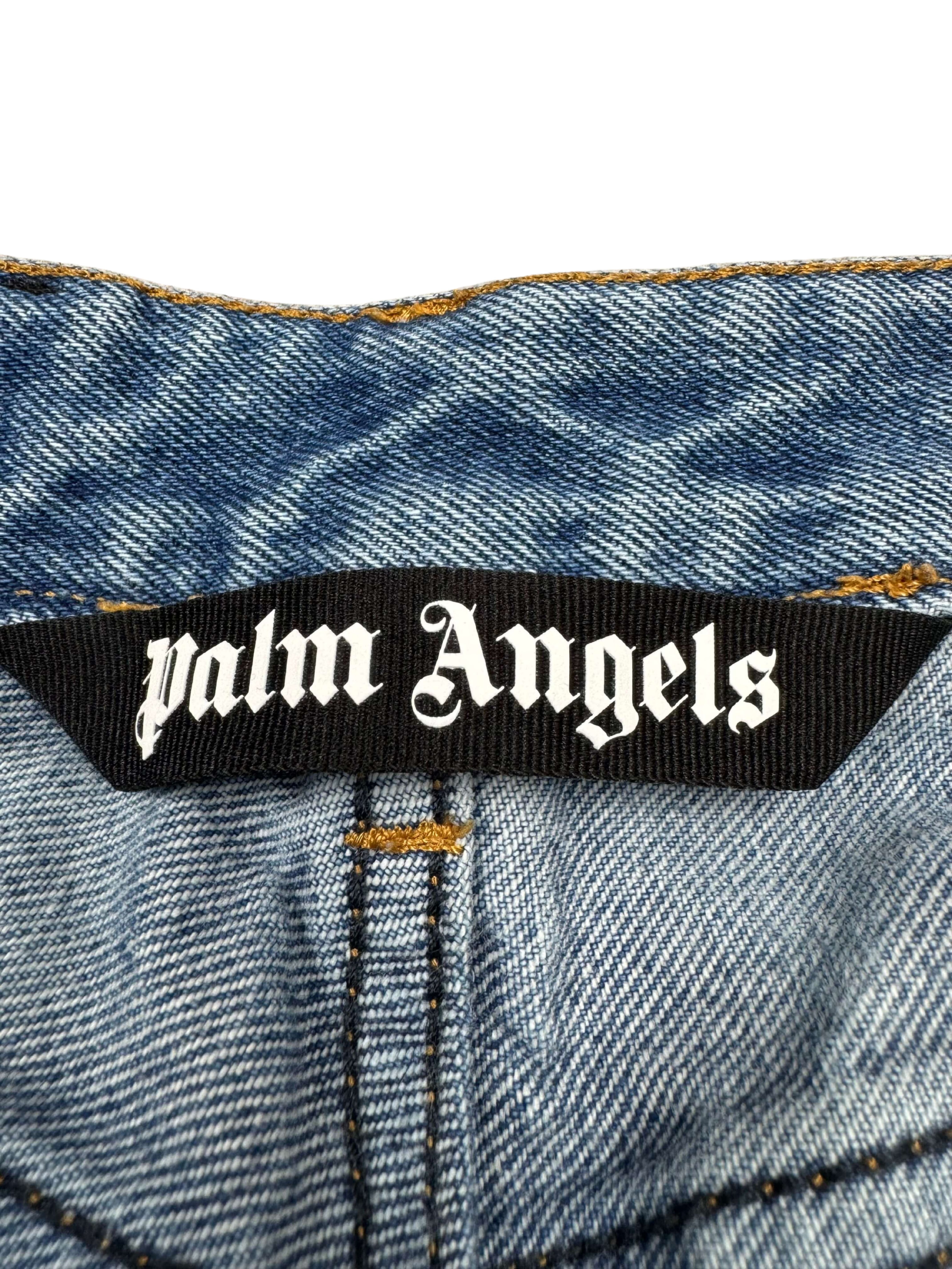 Palm Angels Side-Stripe Jeans