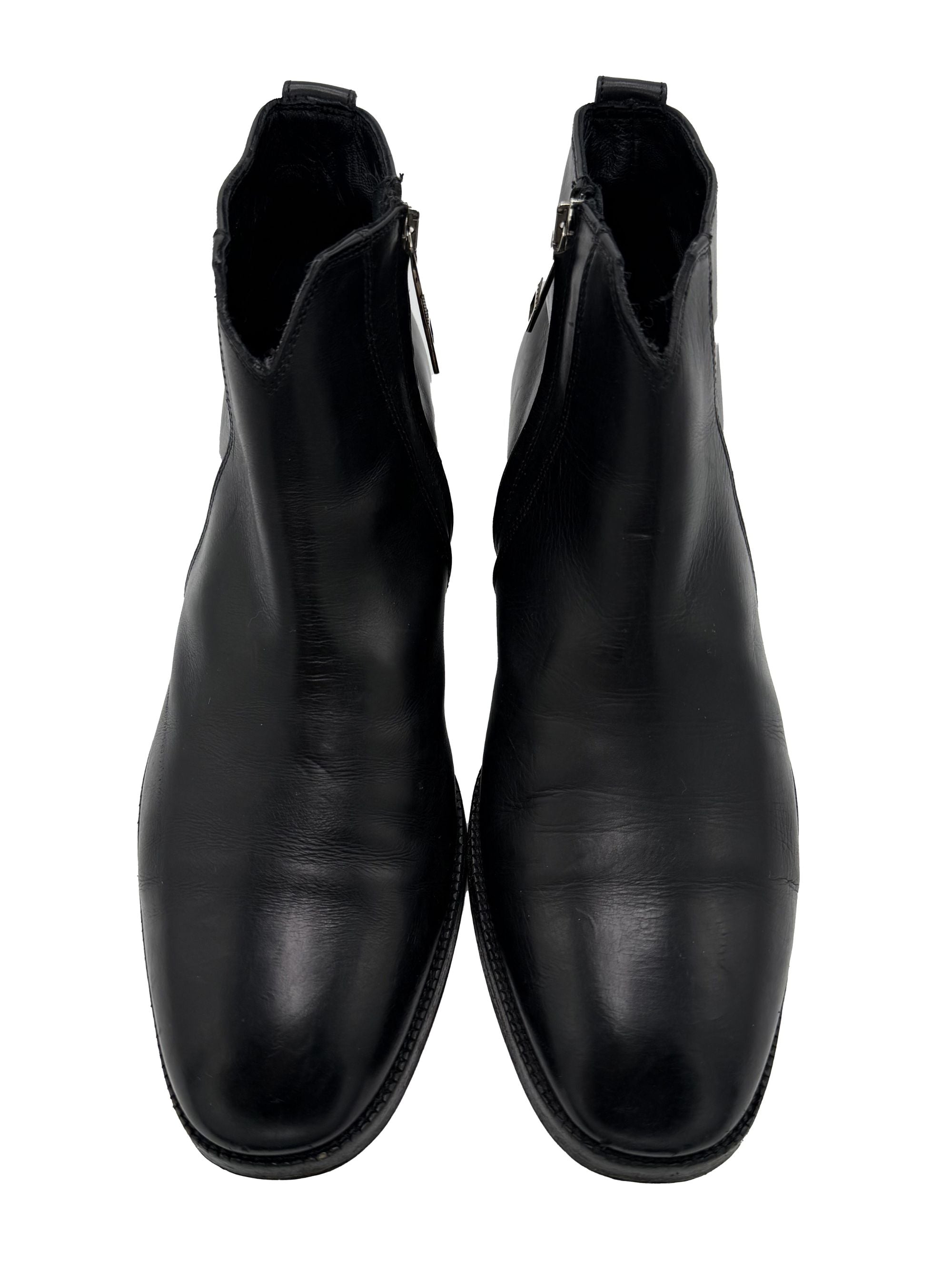 Dior Leather Ankle Boot - Black Dior