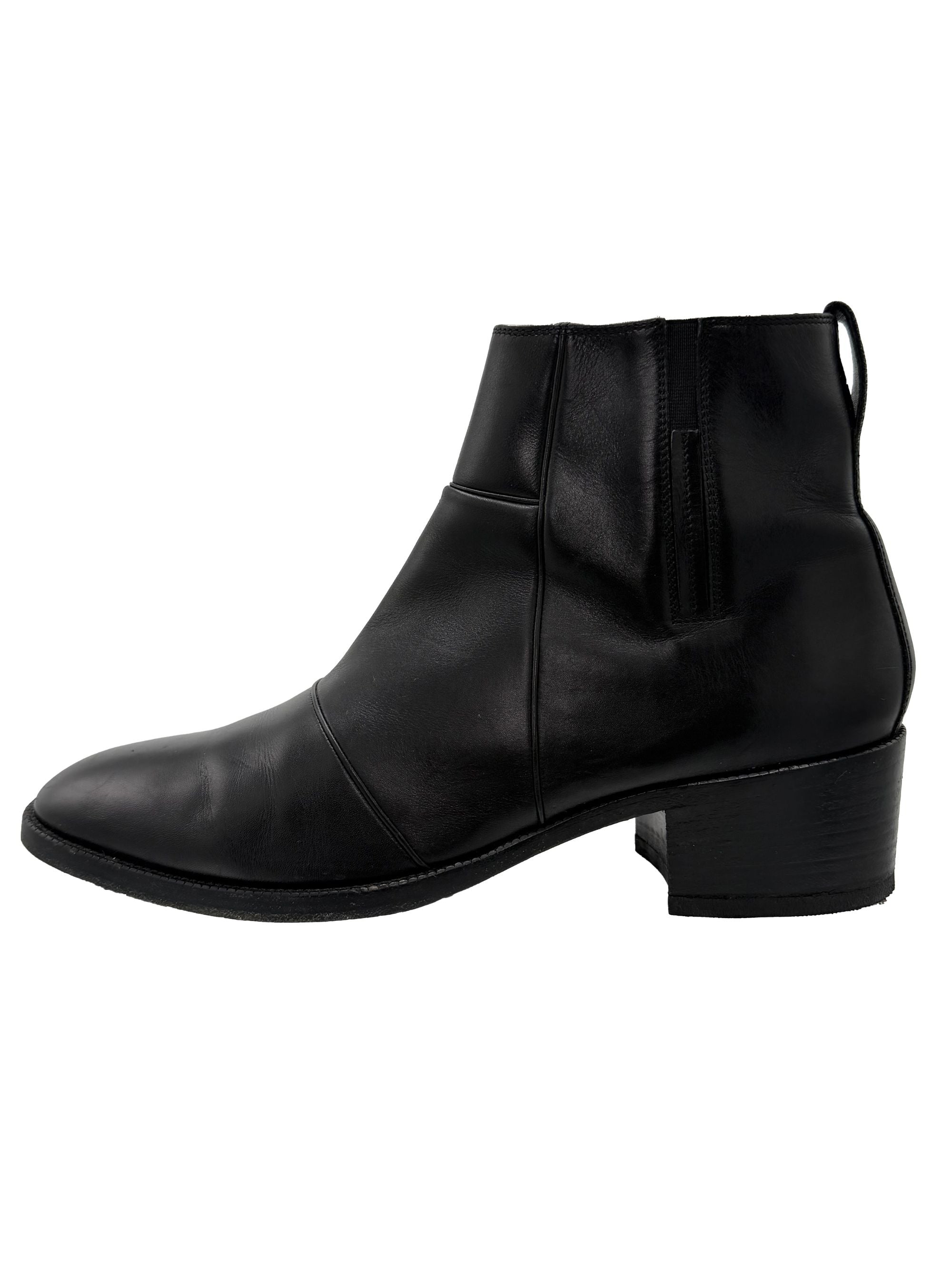 Dior Leather Boot - Black Dior