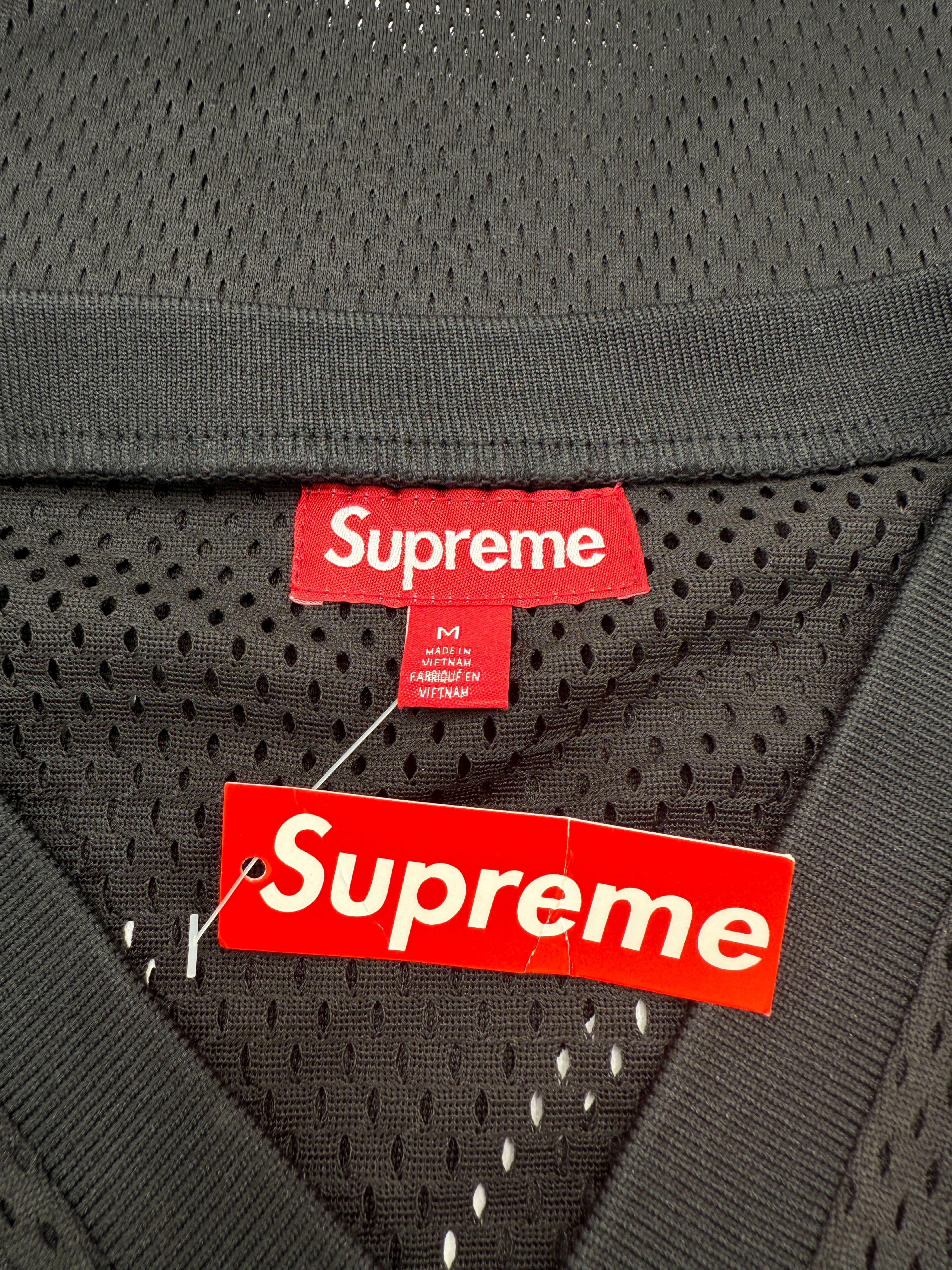 Supreme Spiderweb Football Jersey - Black (Unused)