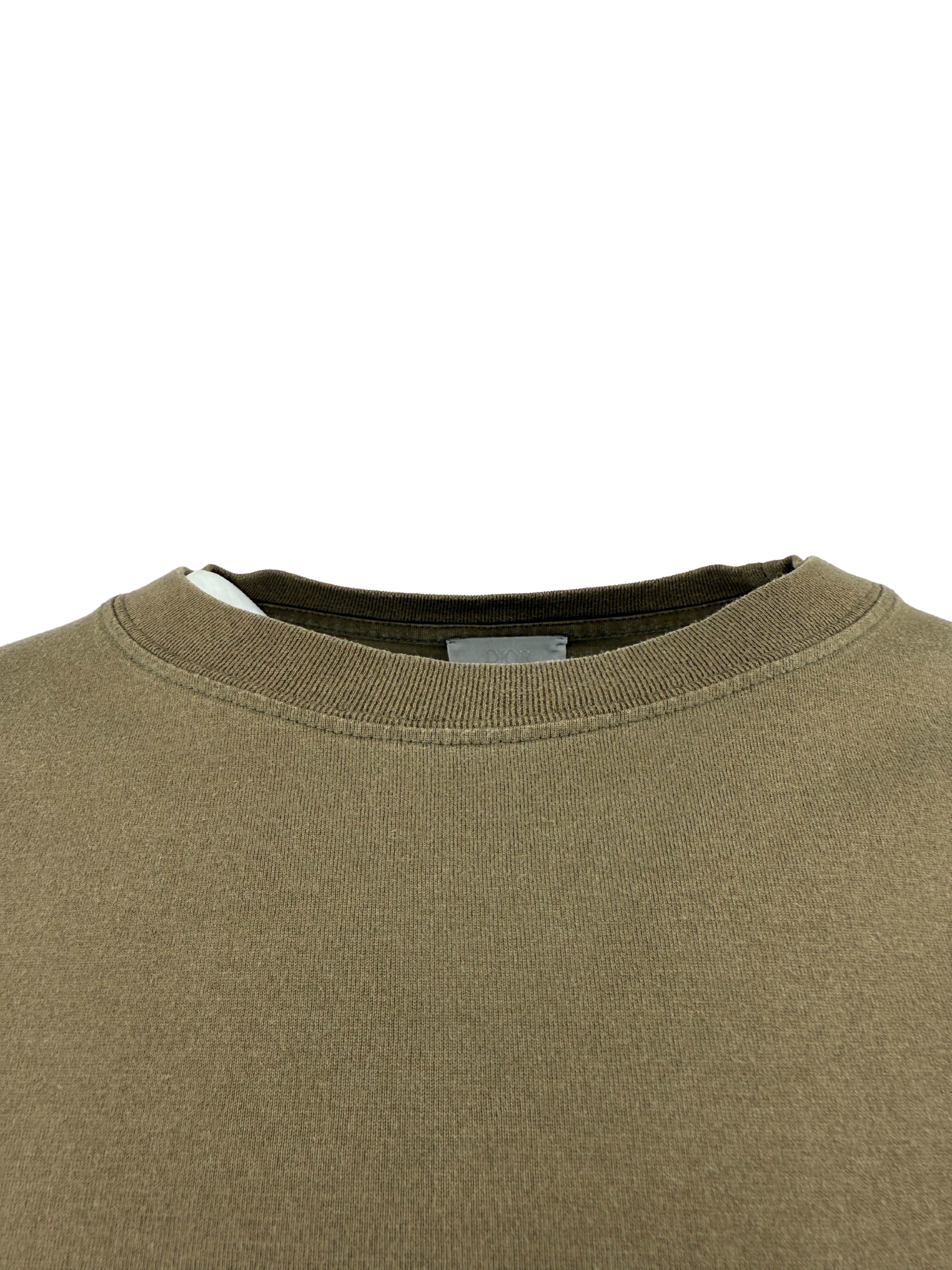 Dior 'Christian Dior Atelier' Embroidered T-Shirt - Khaki Dior