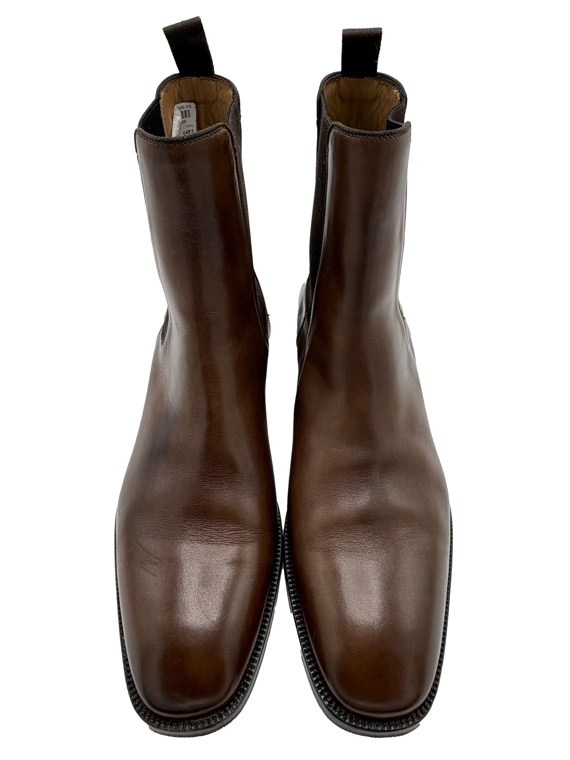 Louboutin Samson Leather Chelsea Boots - Brown Christian Louboutin