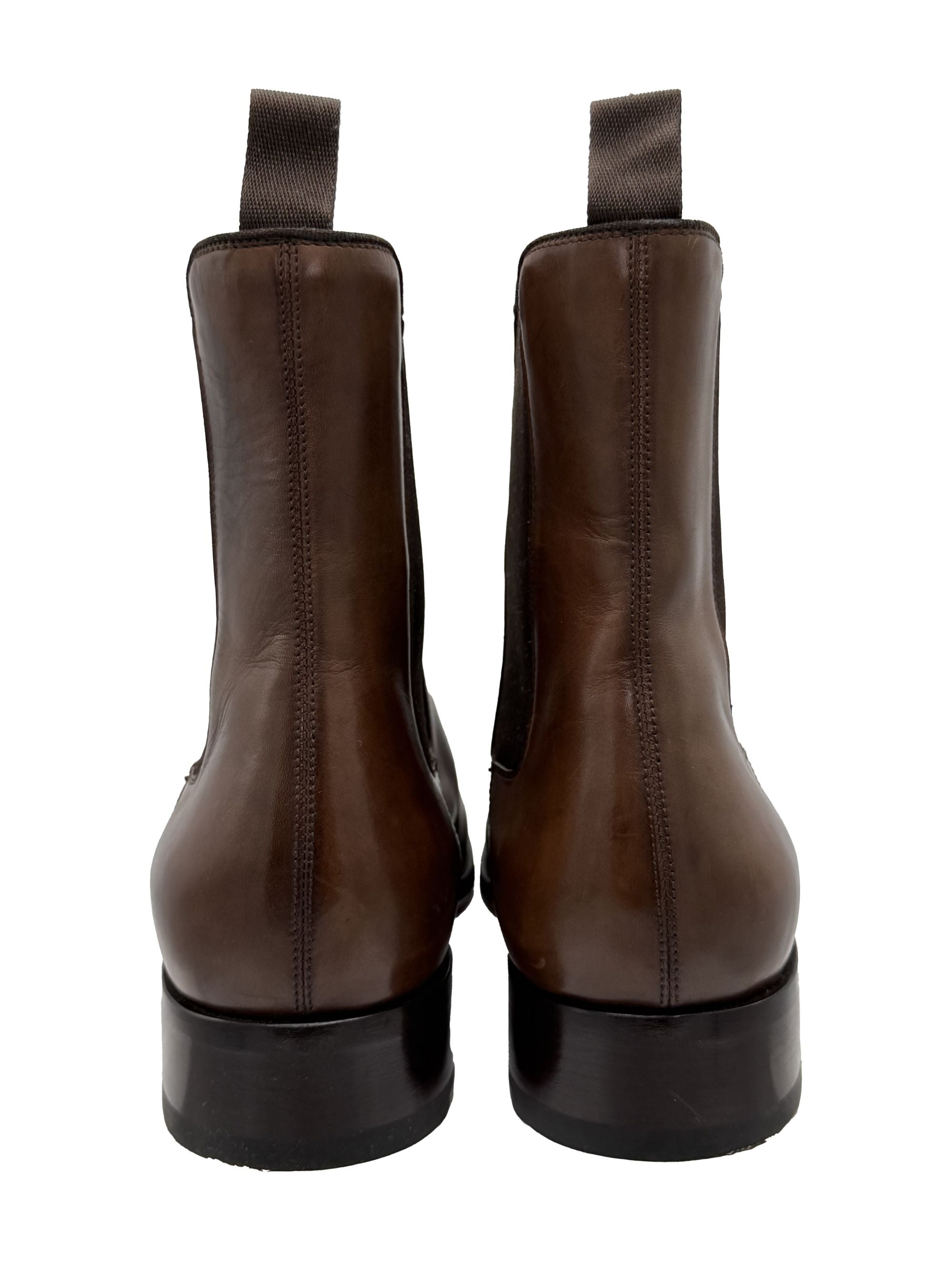 Louboutin Samson Leather Chelsea Boots - Brown Christian Louboutin