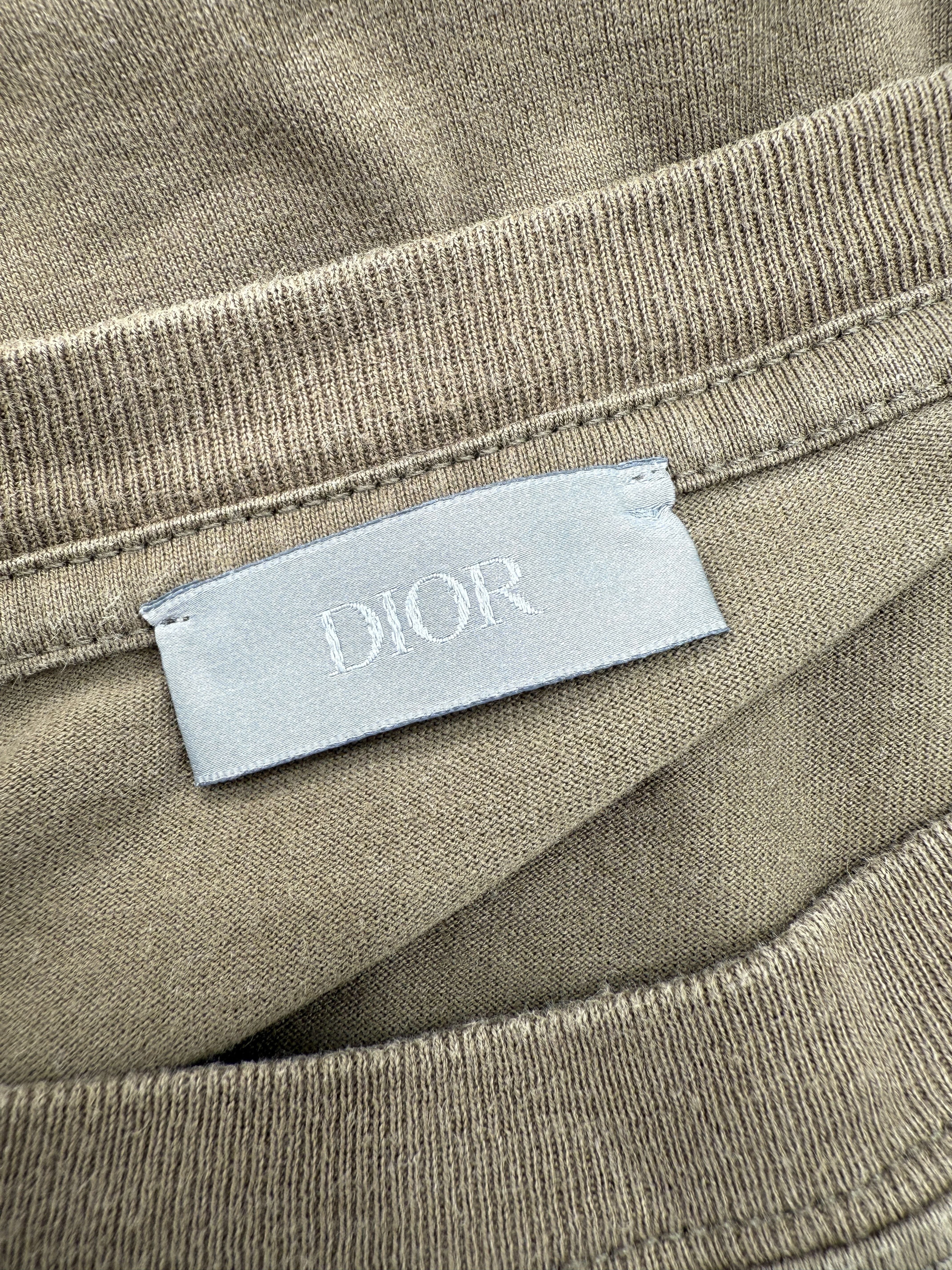 Dior 'Christian Dior Atelier' Embroidered T-Shirt - Khaki Dior