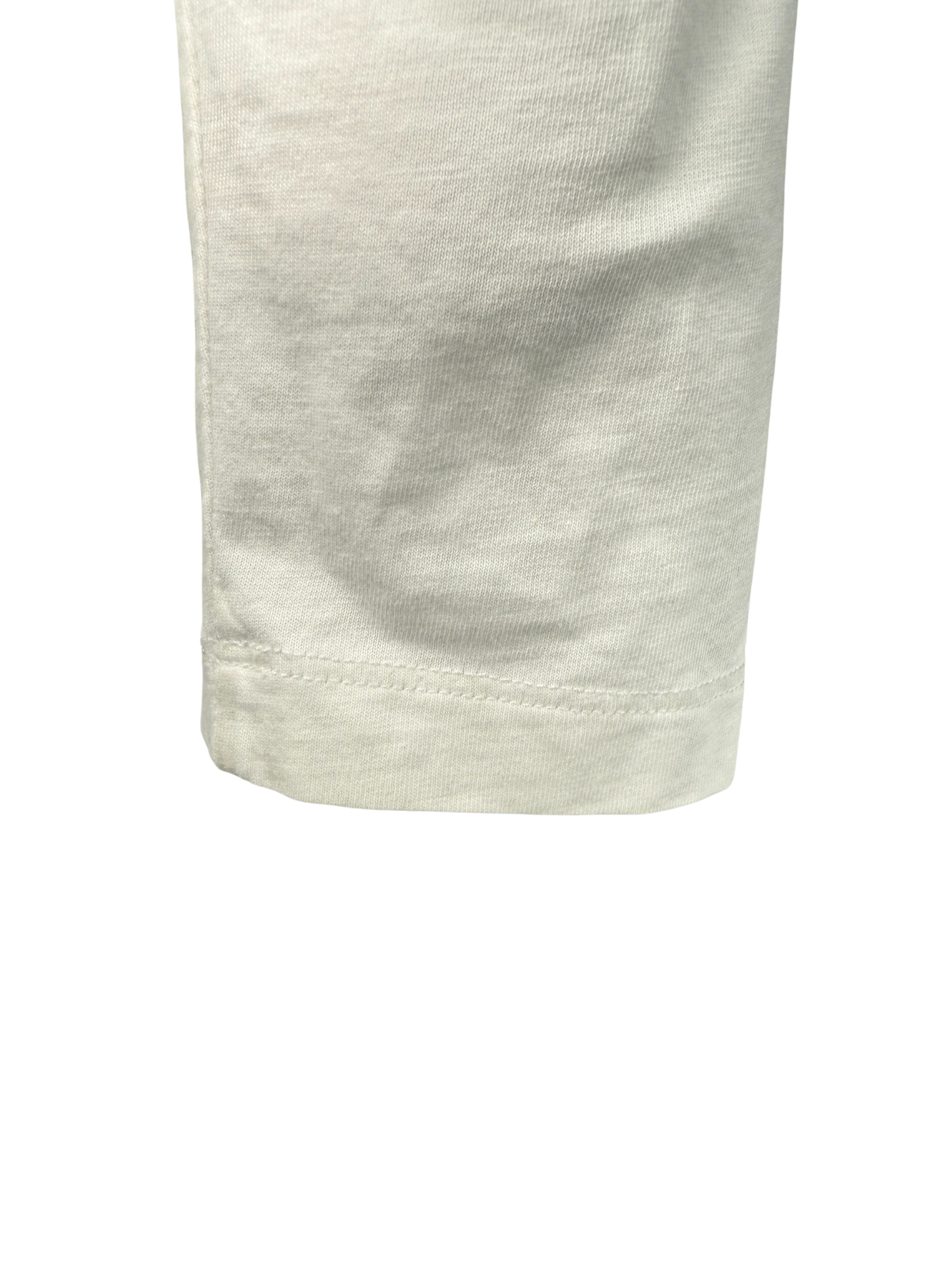 Balmain Arm Logo Long Sleeve T-Shirt - White Balmain