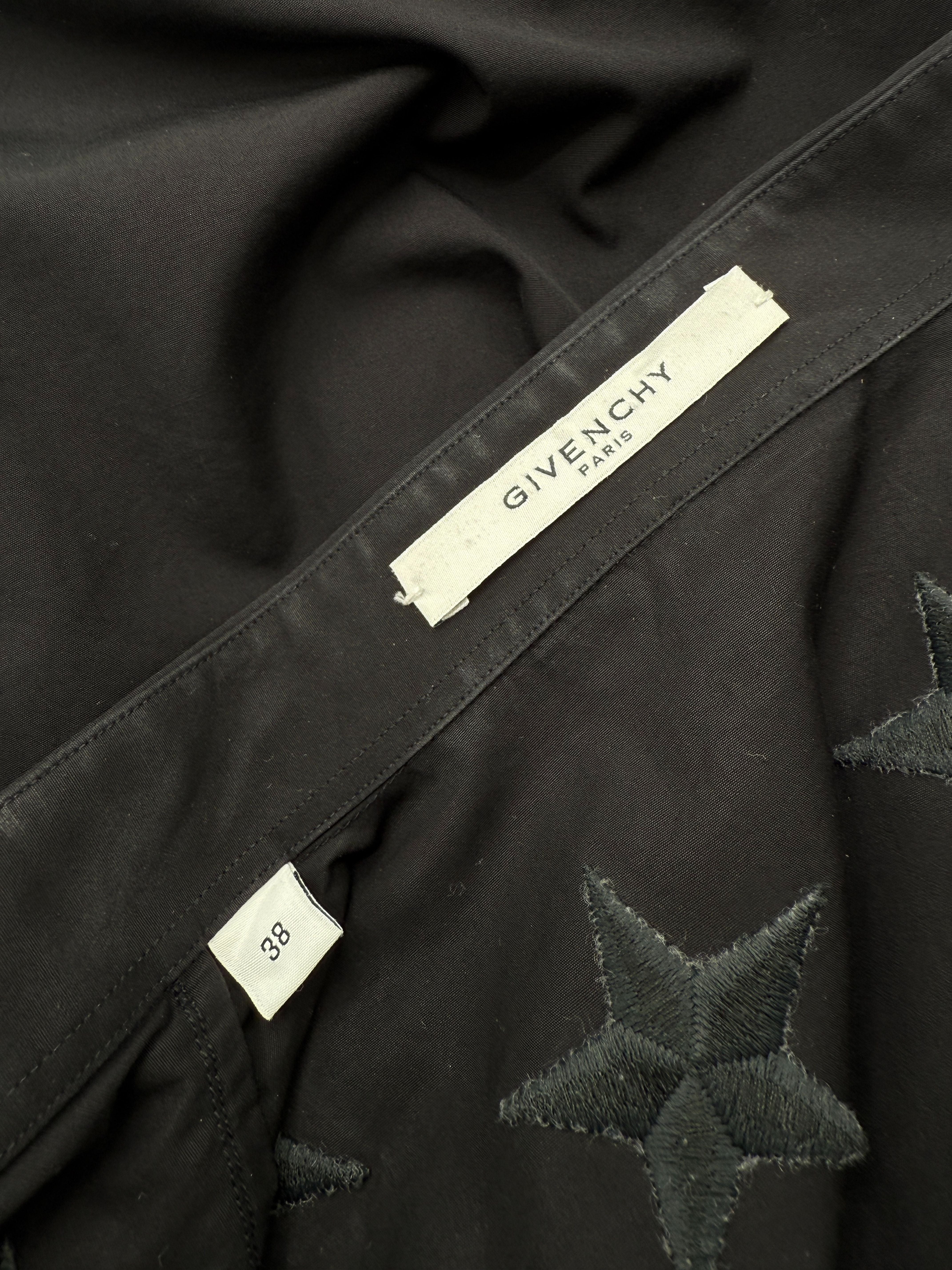 Givenchy Star Applique Shirt - Black
