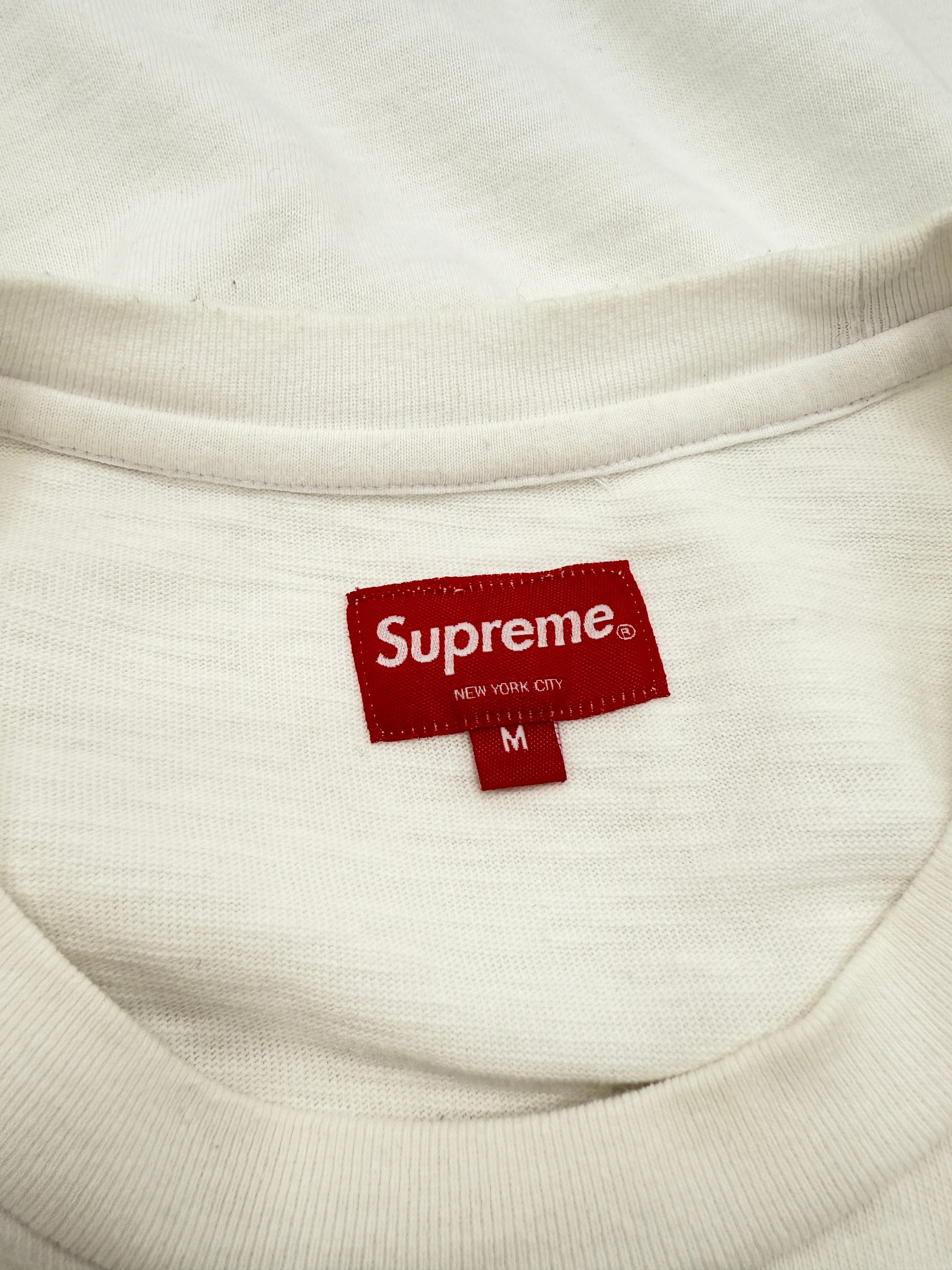Supreme Block Arc S/S T-Shirt - White Supreme