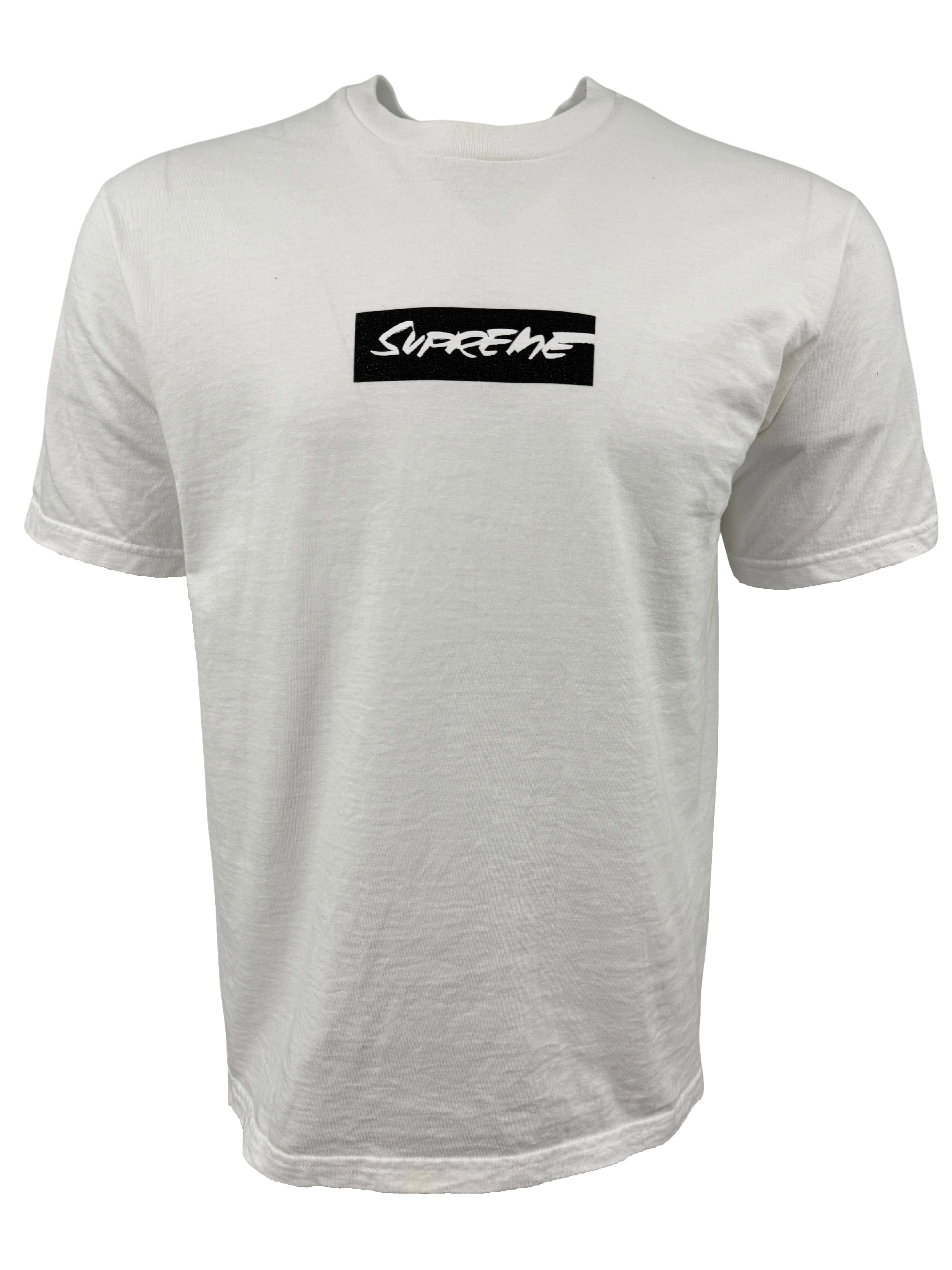 Supreme Futura Box Logo Tee - White Supreme