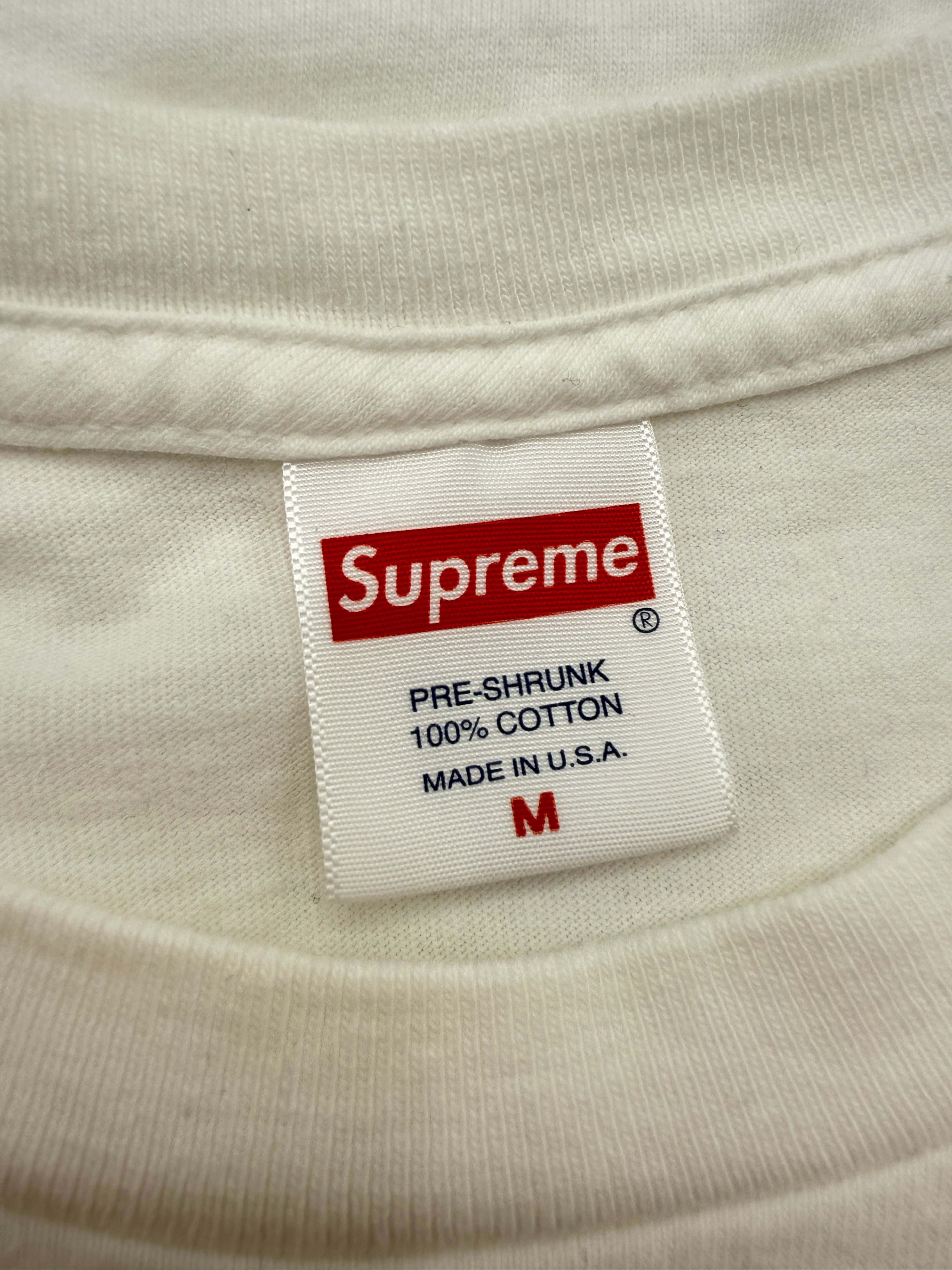Supreme Futura Box Logo Tee - White Supreme