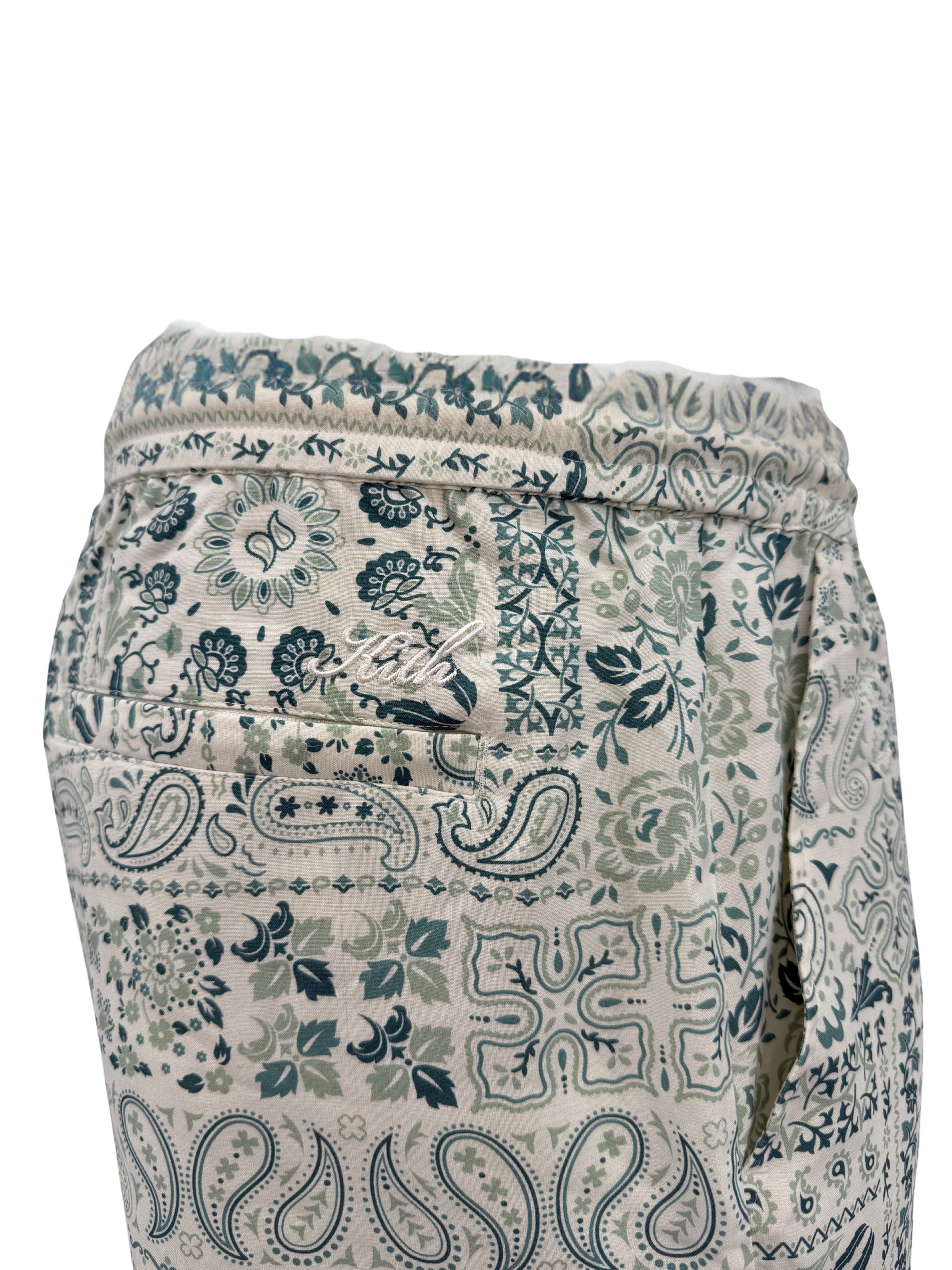 KITH Silk Bandana Shorts - White KITH