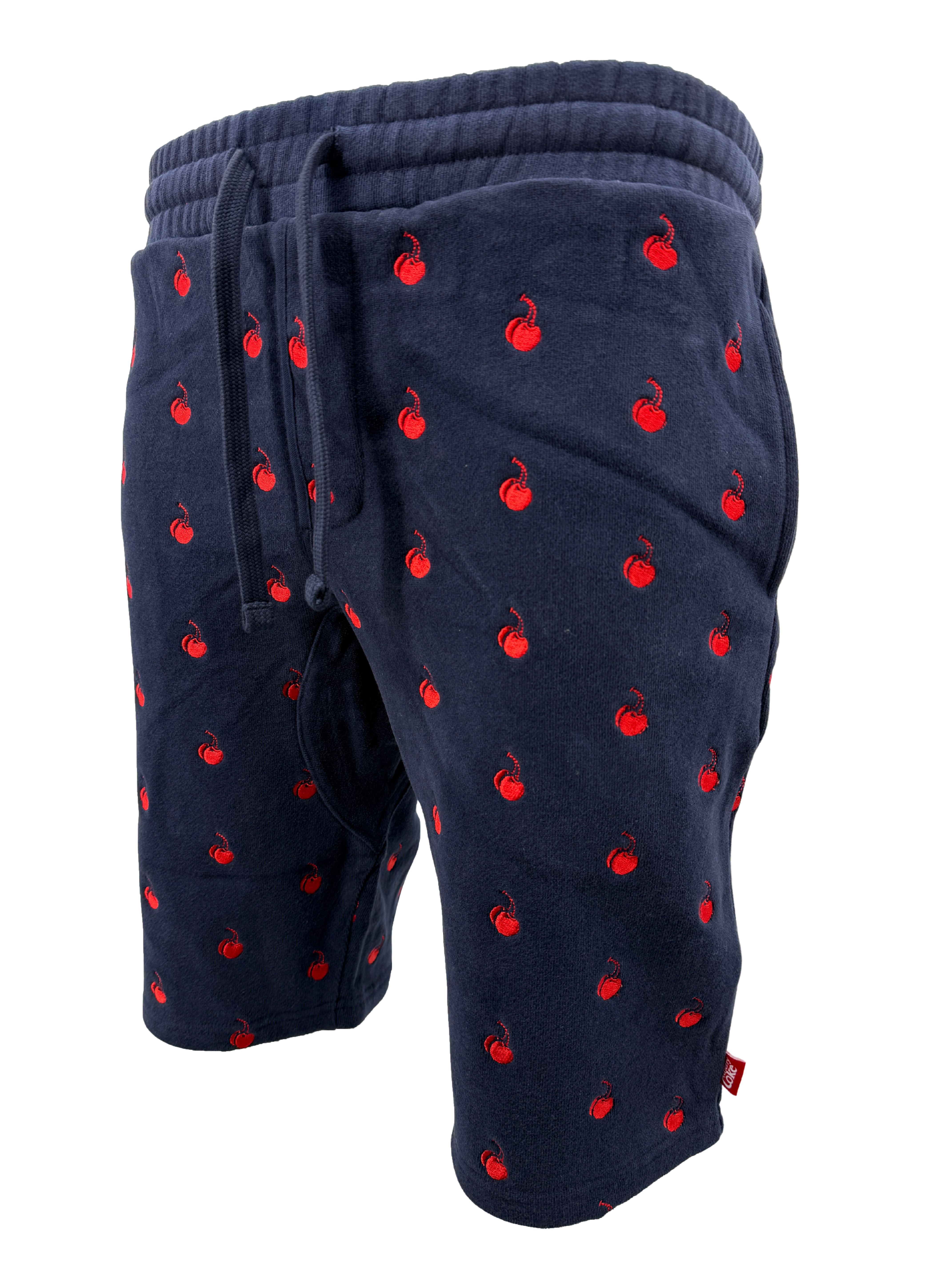 Kith x Coca-Cola Cherries Shorts - Navy