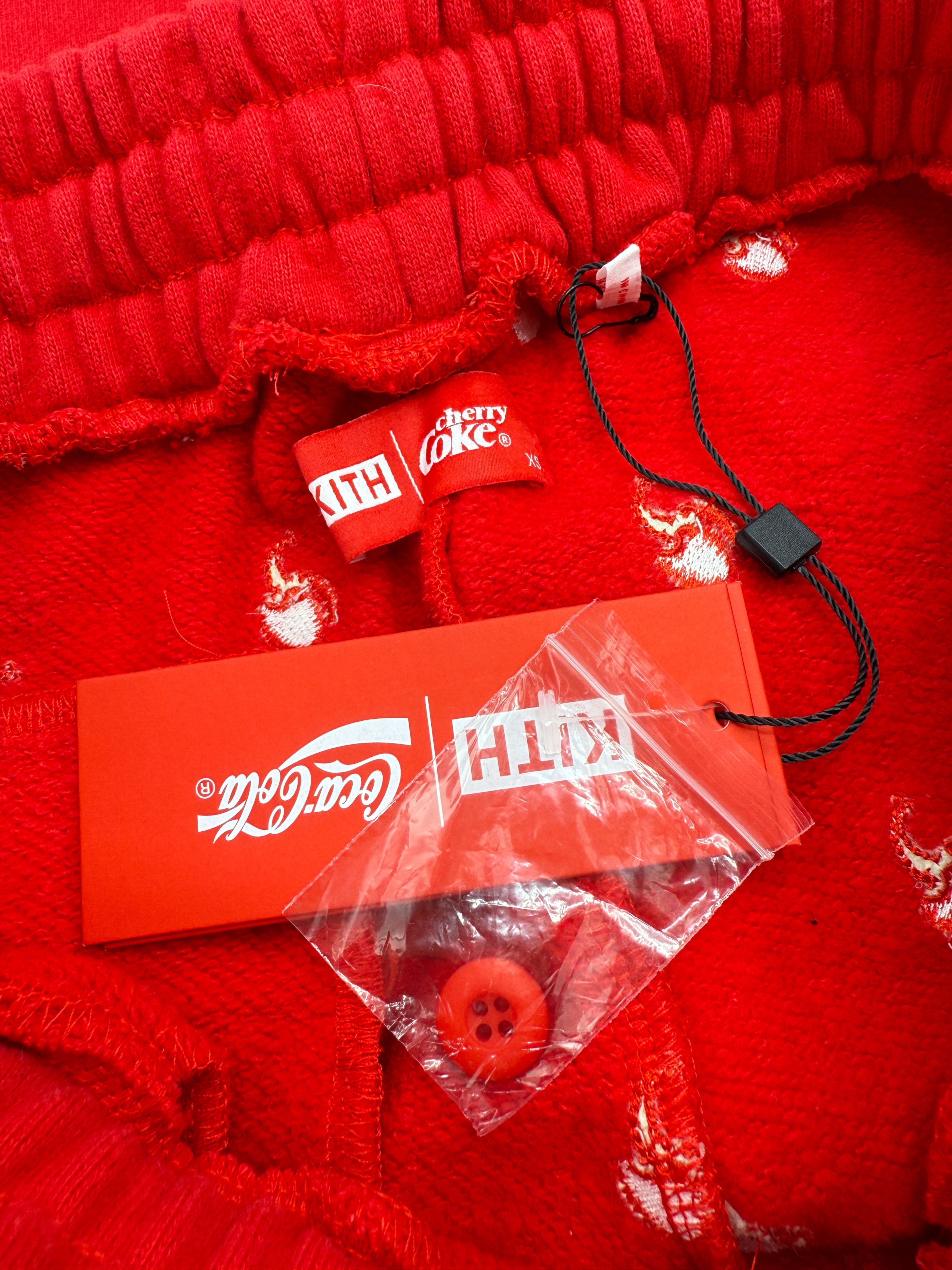 Kith x Coca-Cola Cherries Shorts - Red KITH