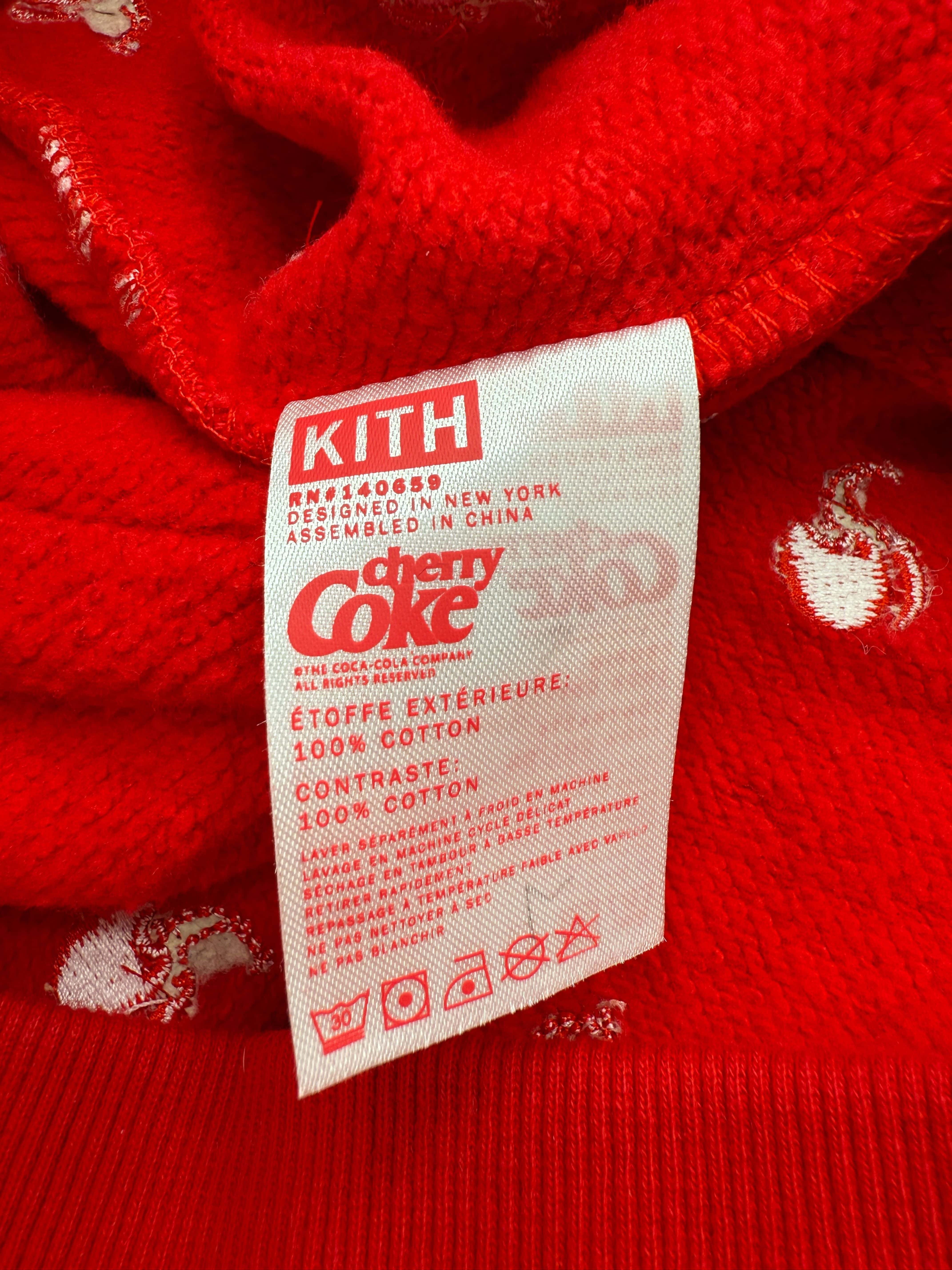 Kith x Coca-Cola Cherries Hoodie - Red KITH