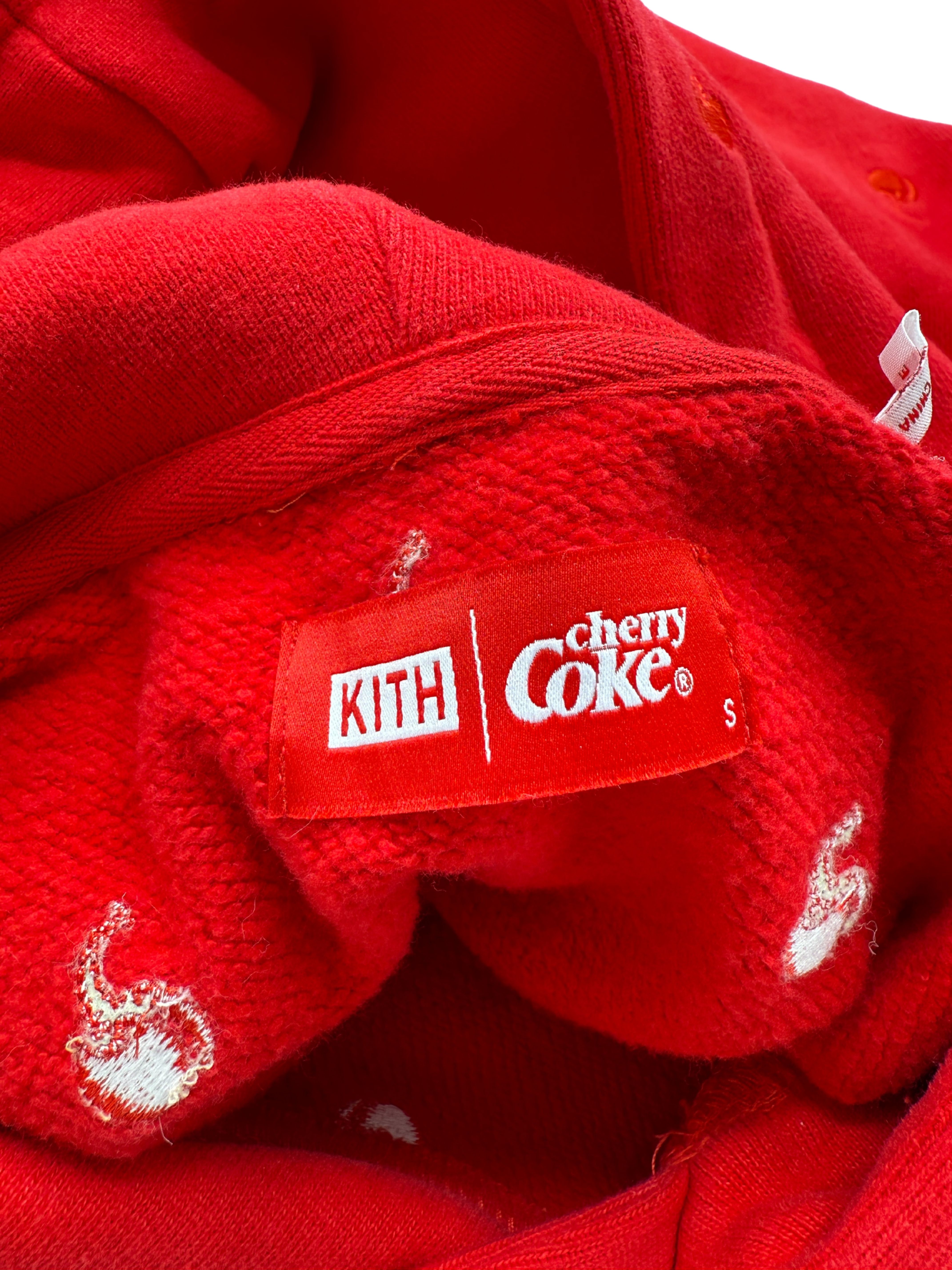 Kith x Coca-Cola Cherries Hoodie - Red KITH