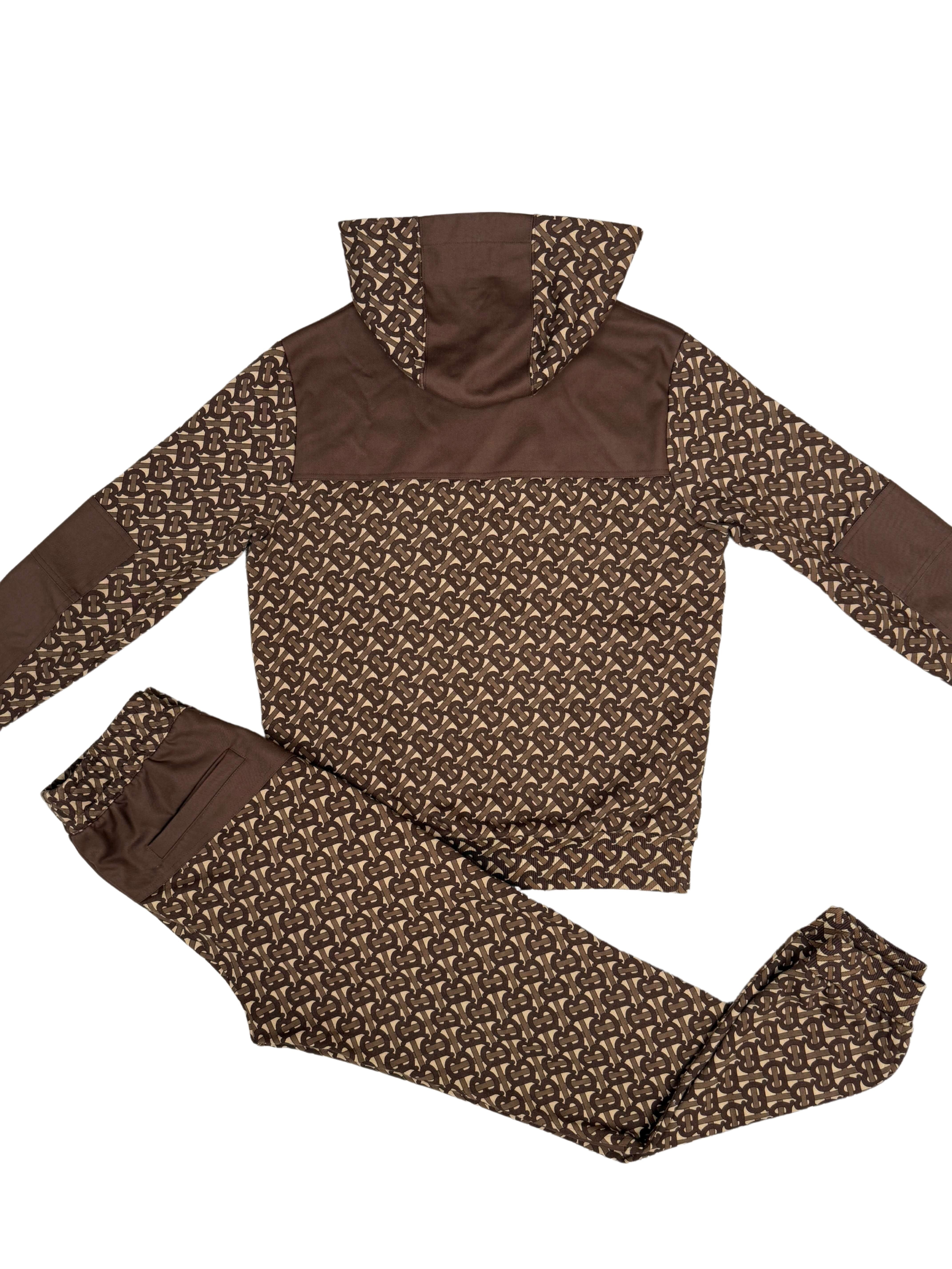 Burberry BB Monogram Tracksuit - Brown Burberry