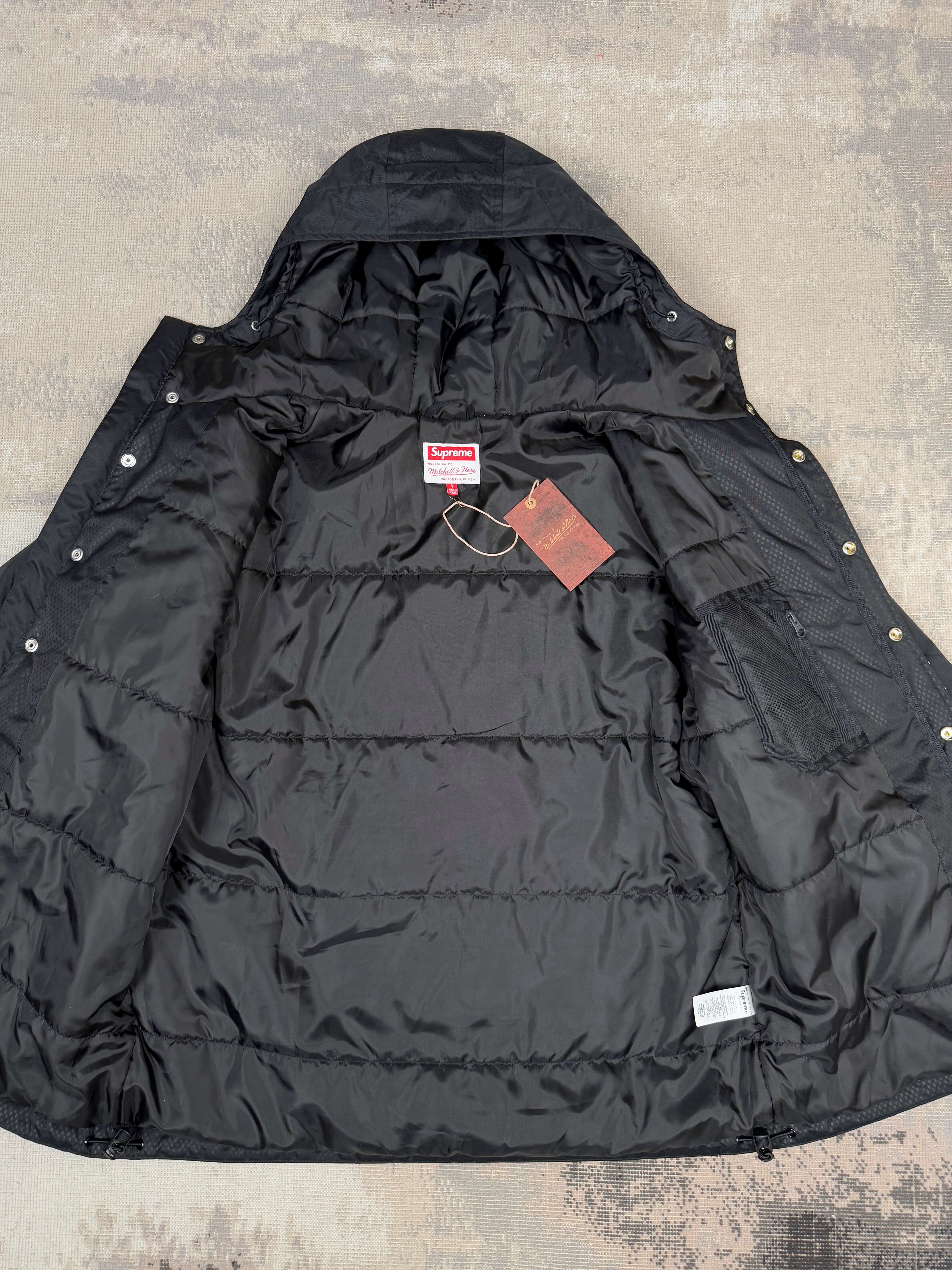 Supreme x Mitchell & Ness Quilted Sports Jacket - Black (Unused) Supreme