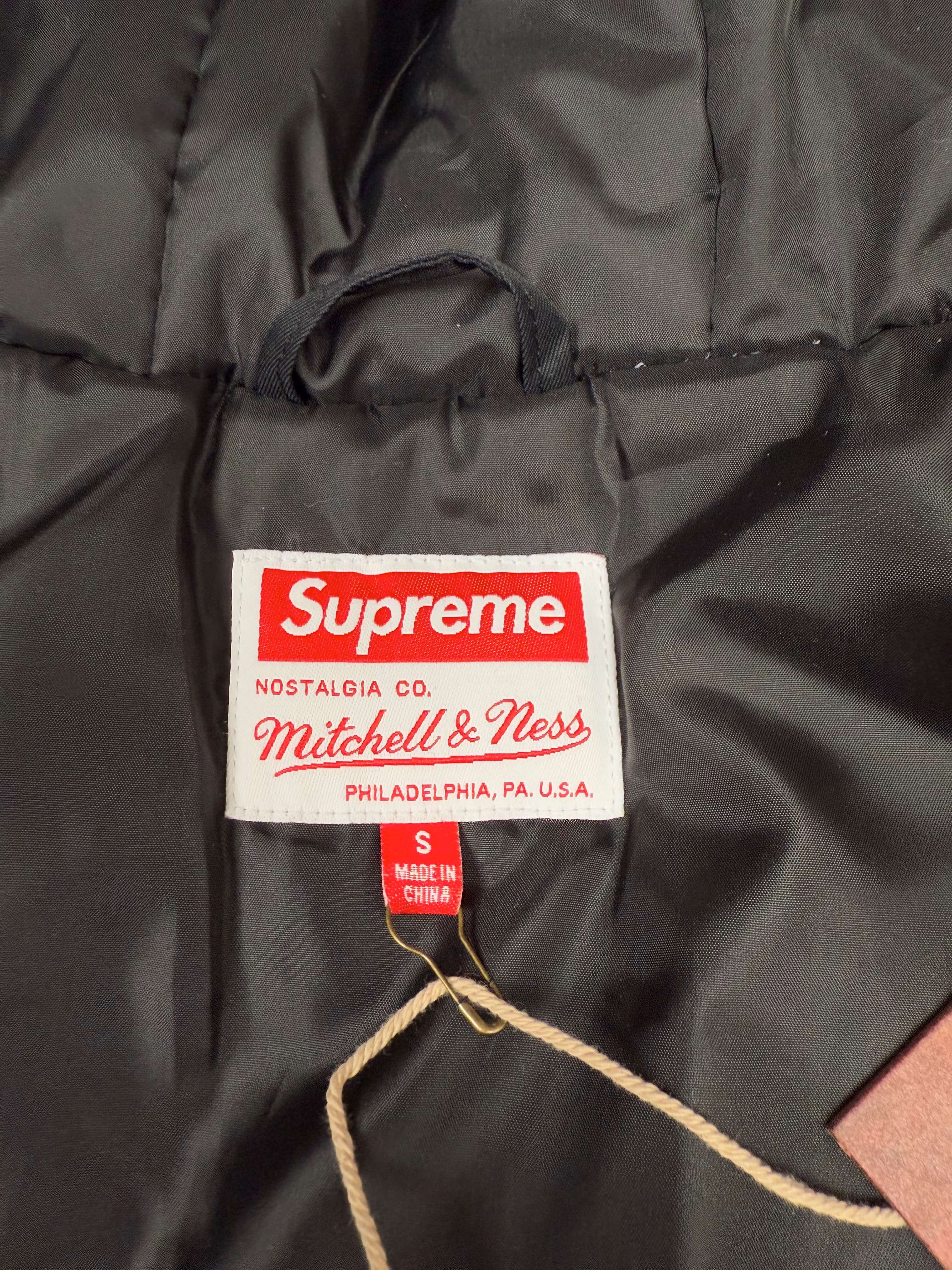 Supreme x Mitchell & Ness Quilted Sports Jacket - Black (Unused) Supreme